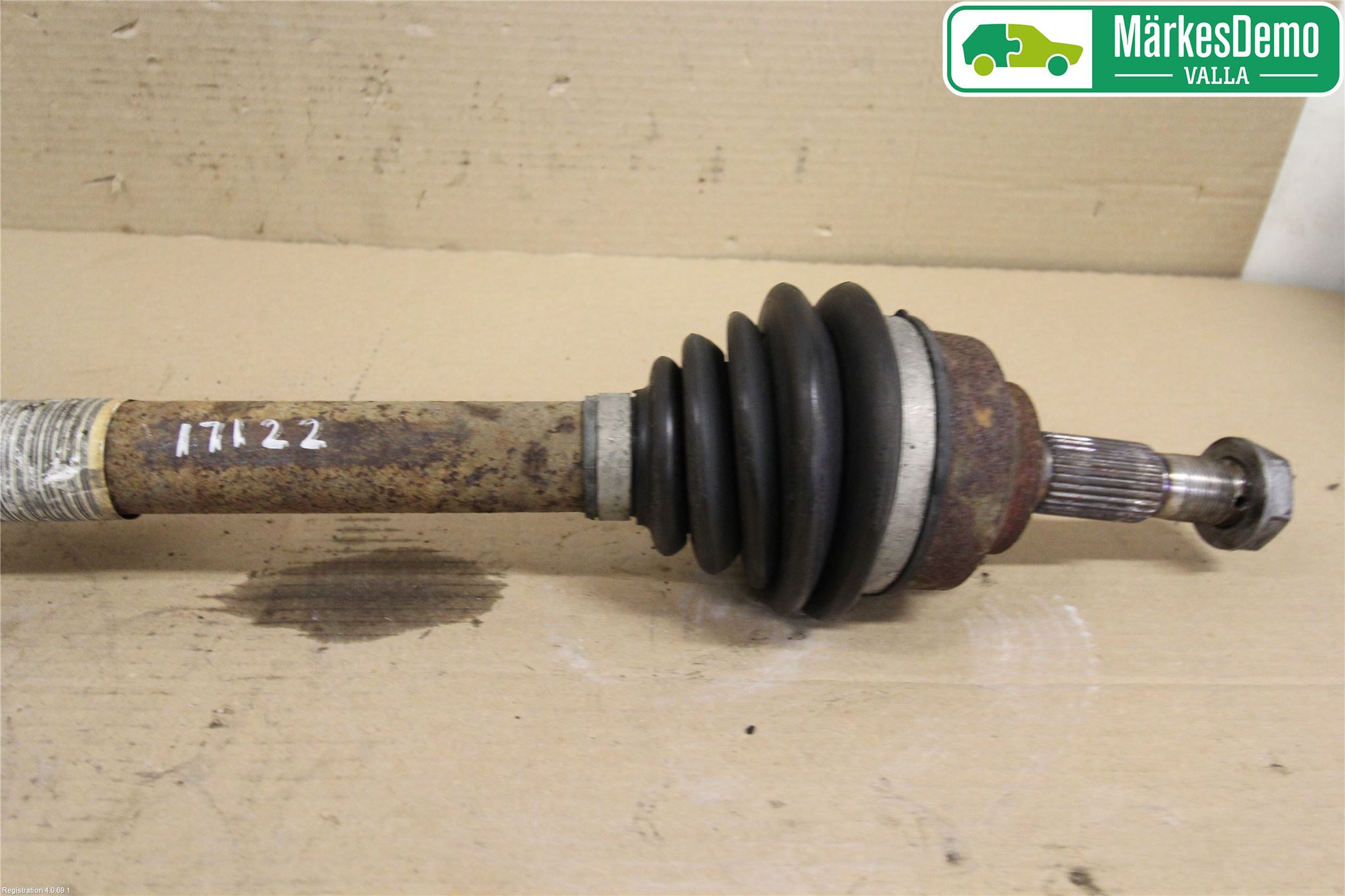 Peugeot 508 11-18 Drivaxel Fram Vänster