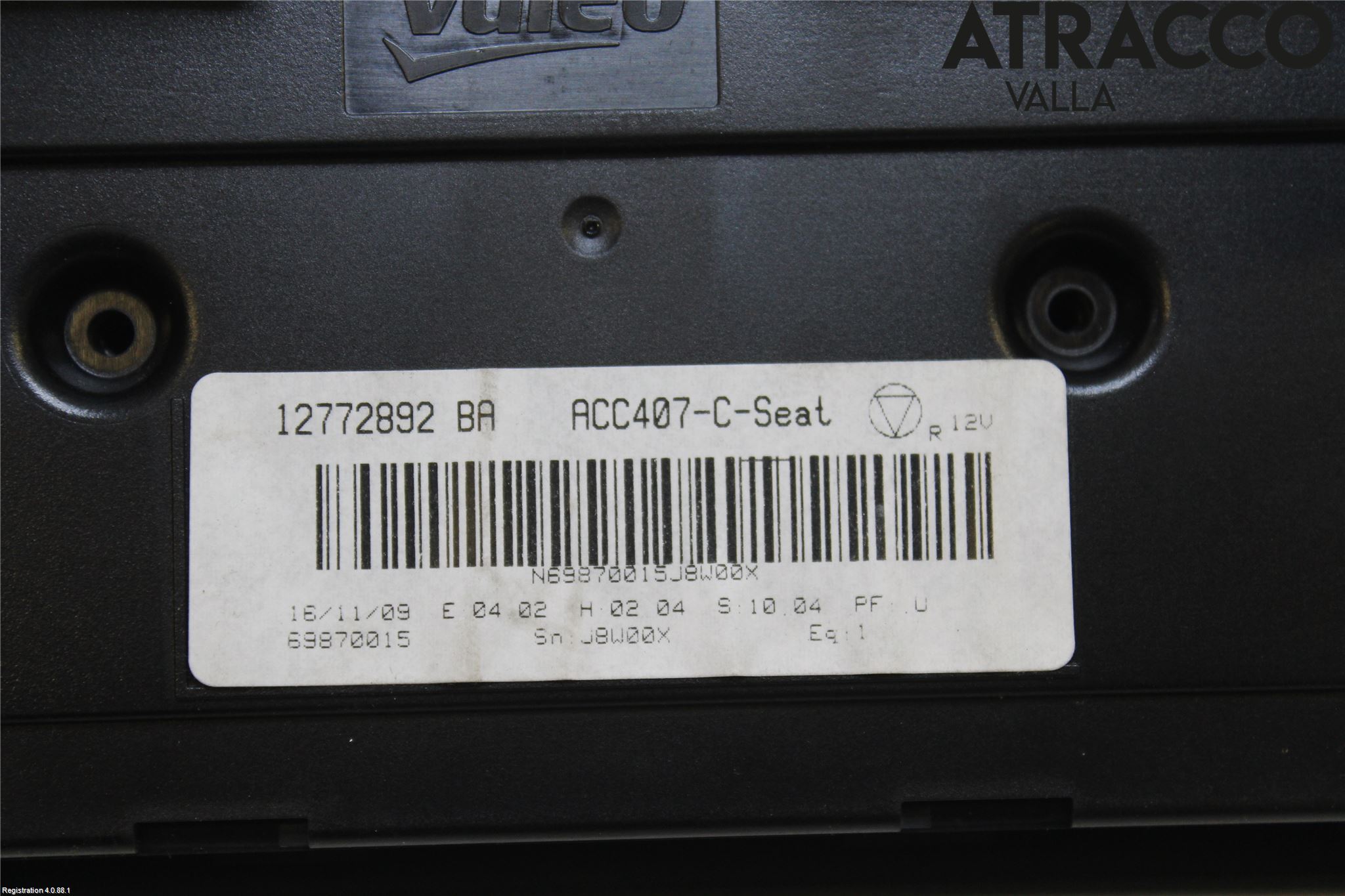 Saab 9-3 VER2/VER3 08-15 Ac Styrenhet Ac Manöveren