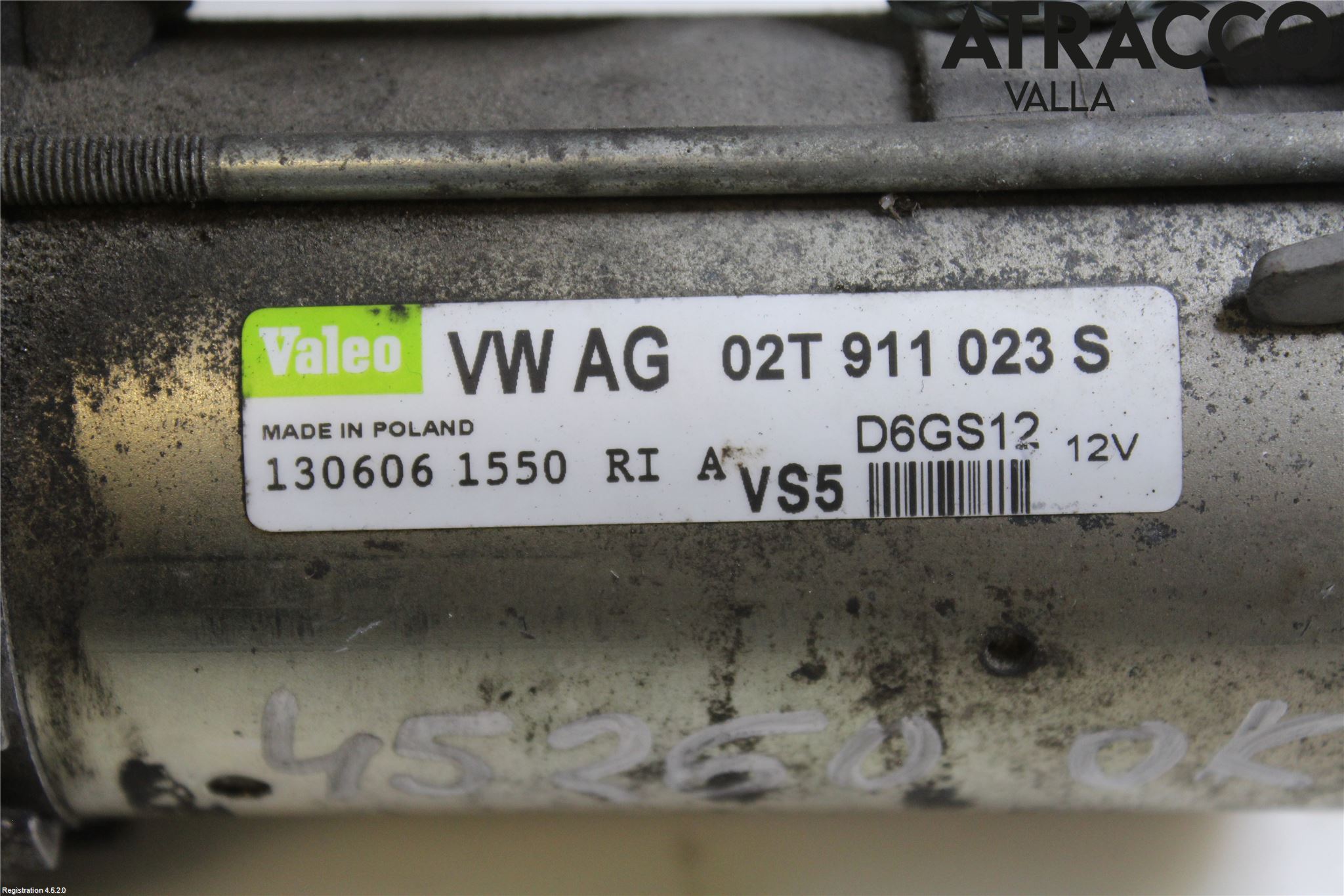 Volkswagen VW POLO 05-09 Startmotor