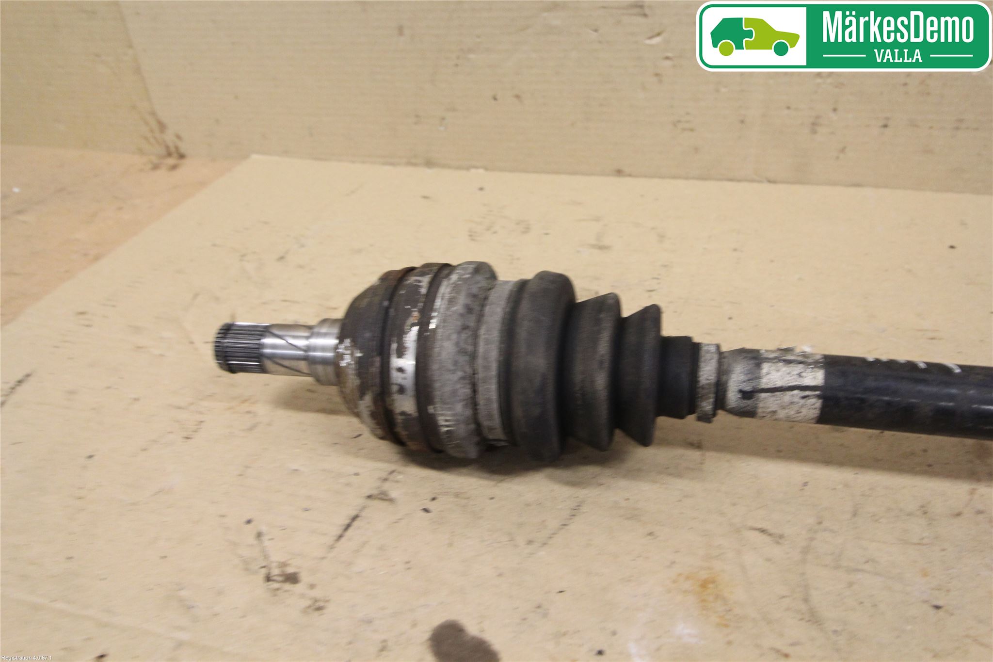 Opel VECTRA C 02-05 Drivaxel Fram Vänster