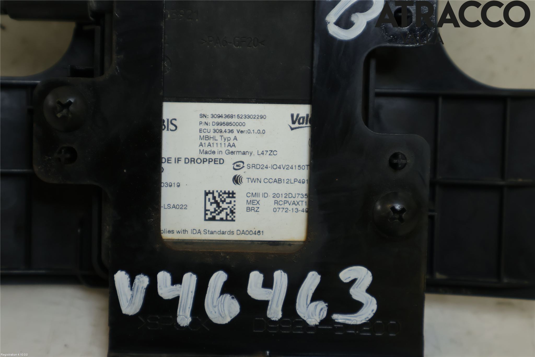 Kia SPORTAGE (QL) 16-21 Sensor Aktivt Kollisionsskydd