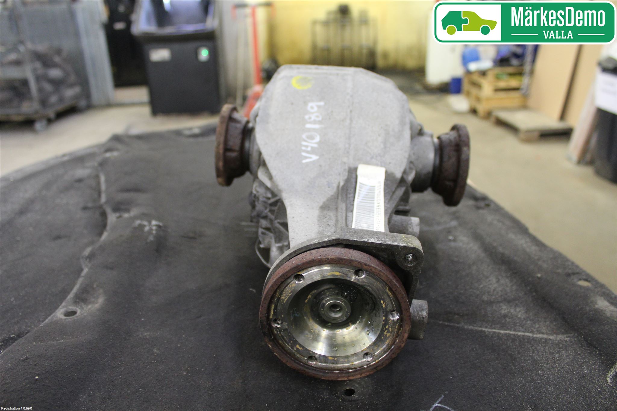 Audi A4/S4 05-07 Bakväxel-Diff