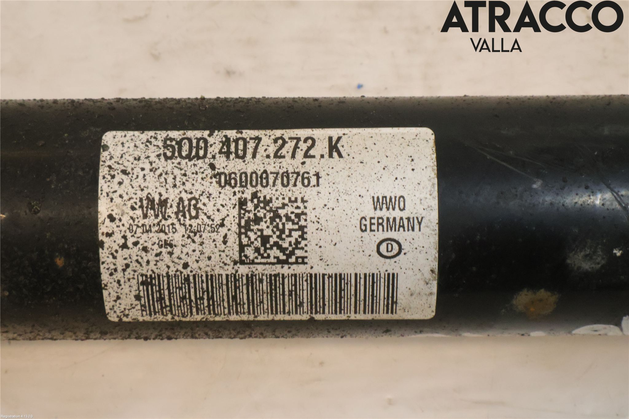 Skoda OCTAVIA (5E) 13-20 Drivaxel Fram Höger