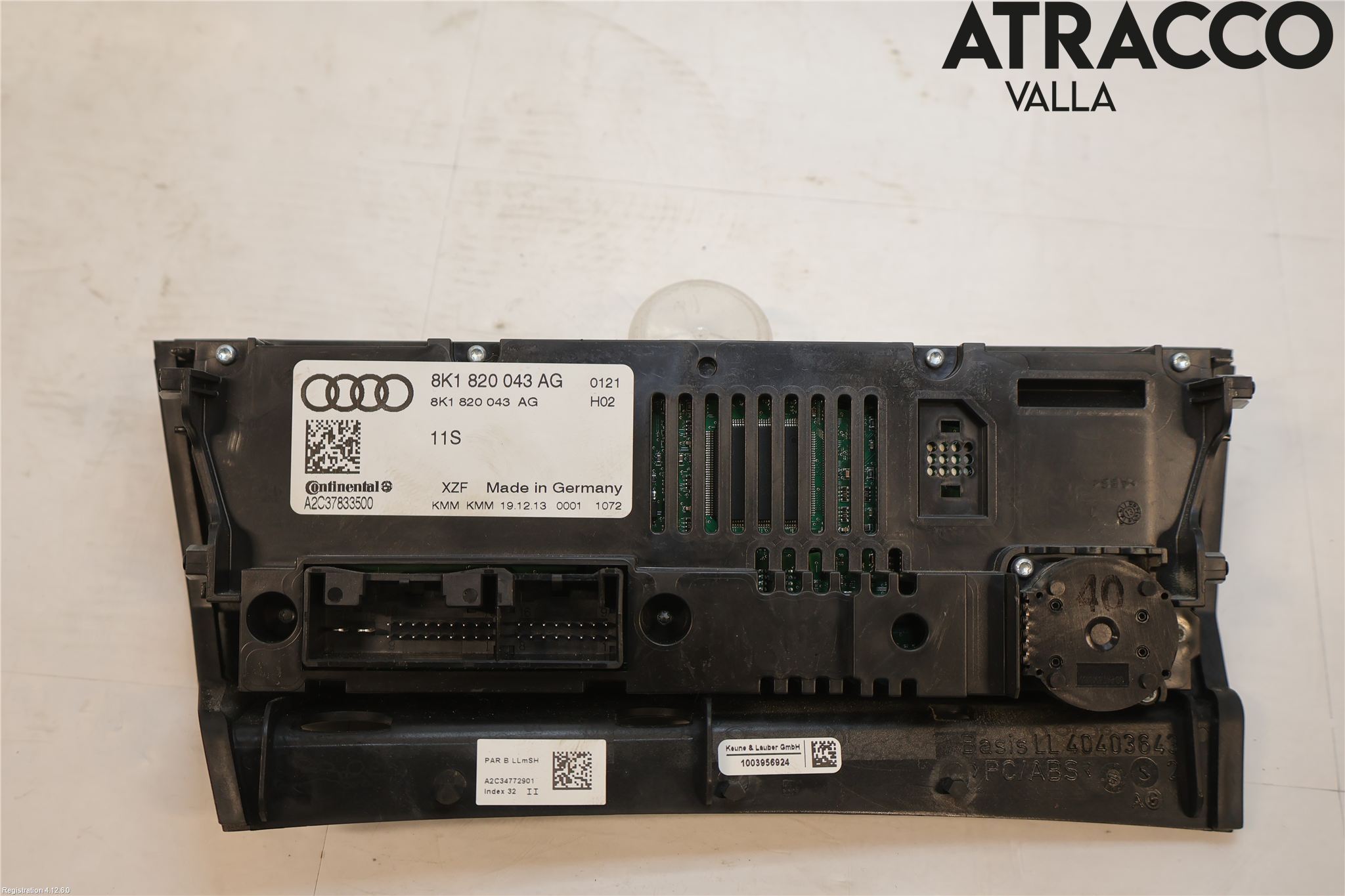 Audi A5 07-16 Ac Styrenhet Ac Manöveren