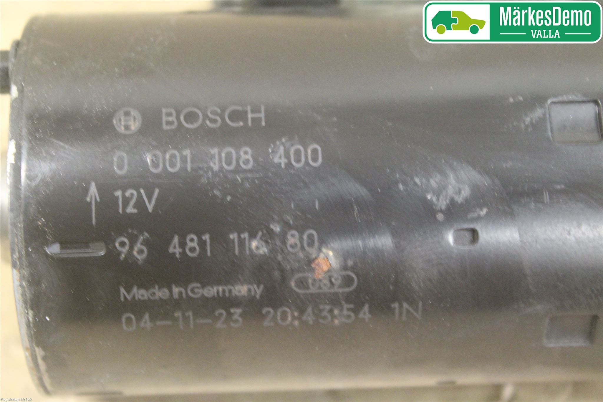 Peugeot 407 Startmotor