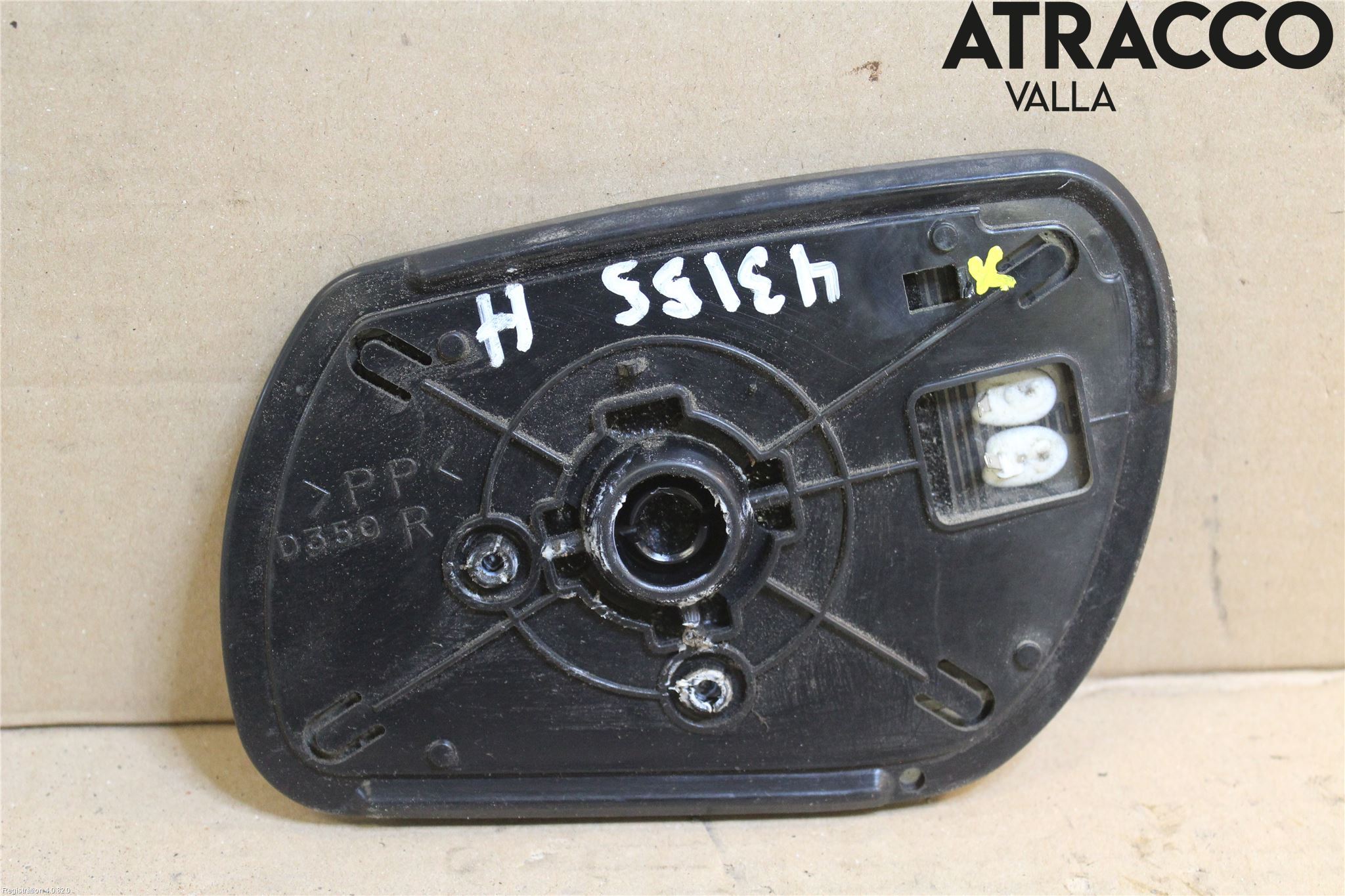 Mazda 3 I 03-06 Spegelglas Hö