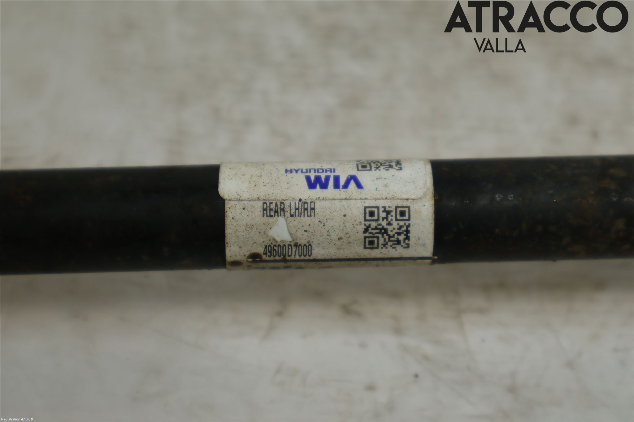 Kia SPORTAGE (QL) 16-21 Drivaxel Bak Höger