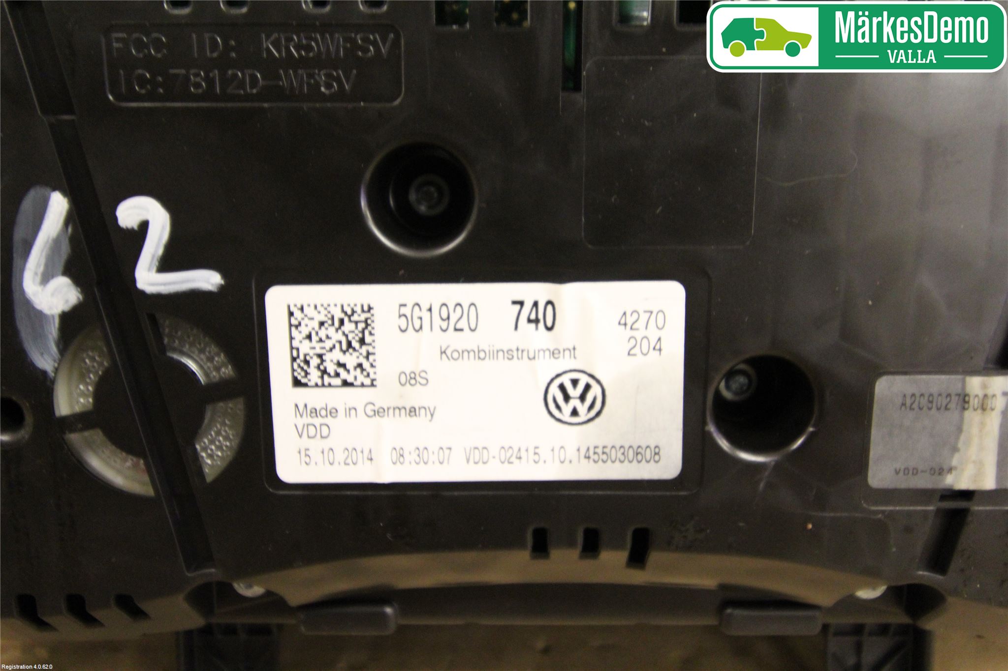 Volkswagen VW GOLF / E-GOLF VII 13-20 Instrument Komb