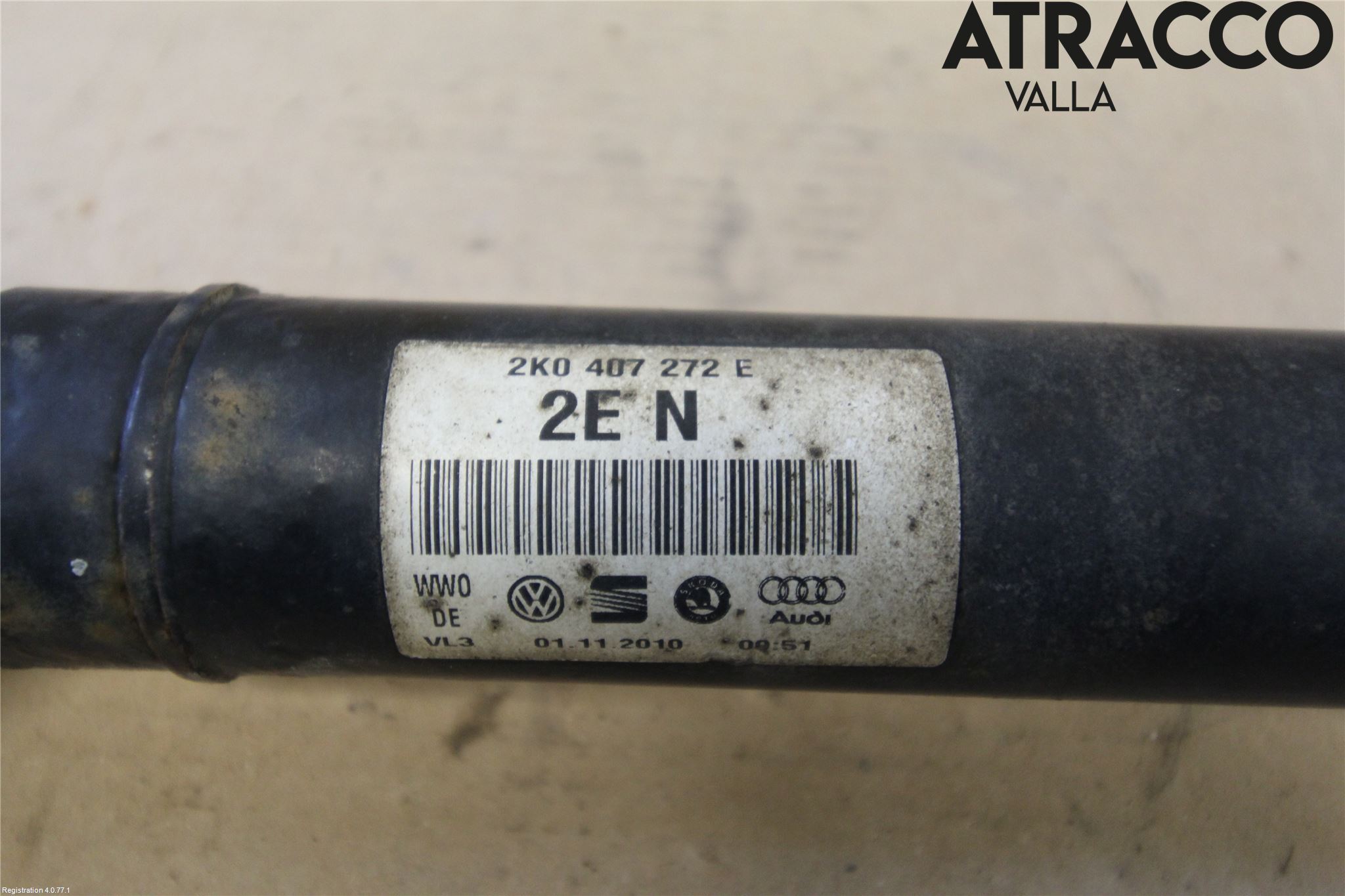 Volkswagen VW CADDY 11-15 Drivaxel Fram Höger