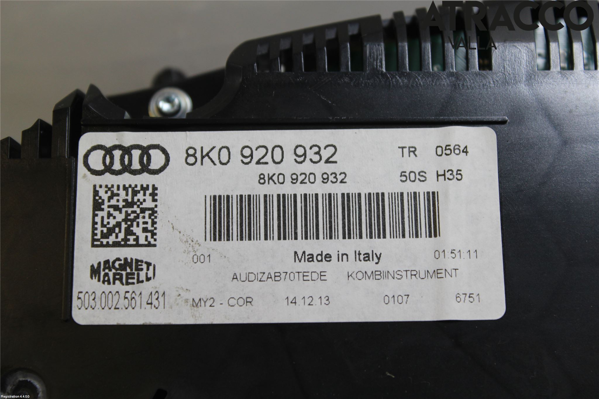 Audi A4 12-15 Instrument Komb
