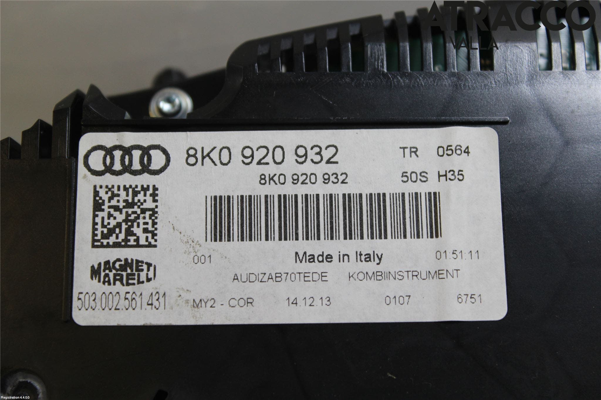 Audi A4 12-15 Instrument Komb