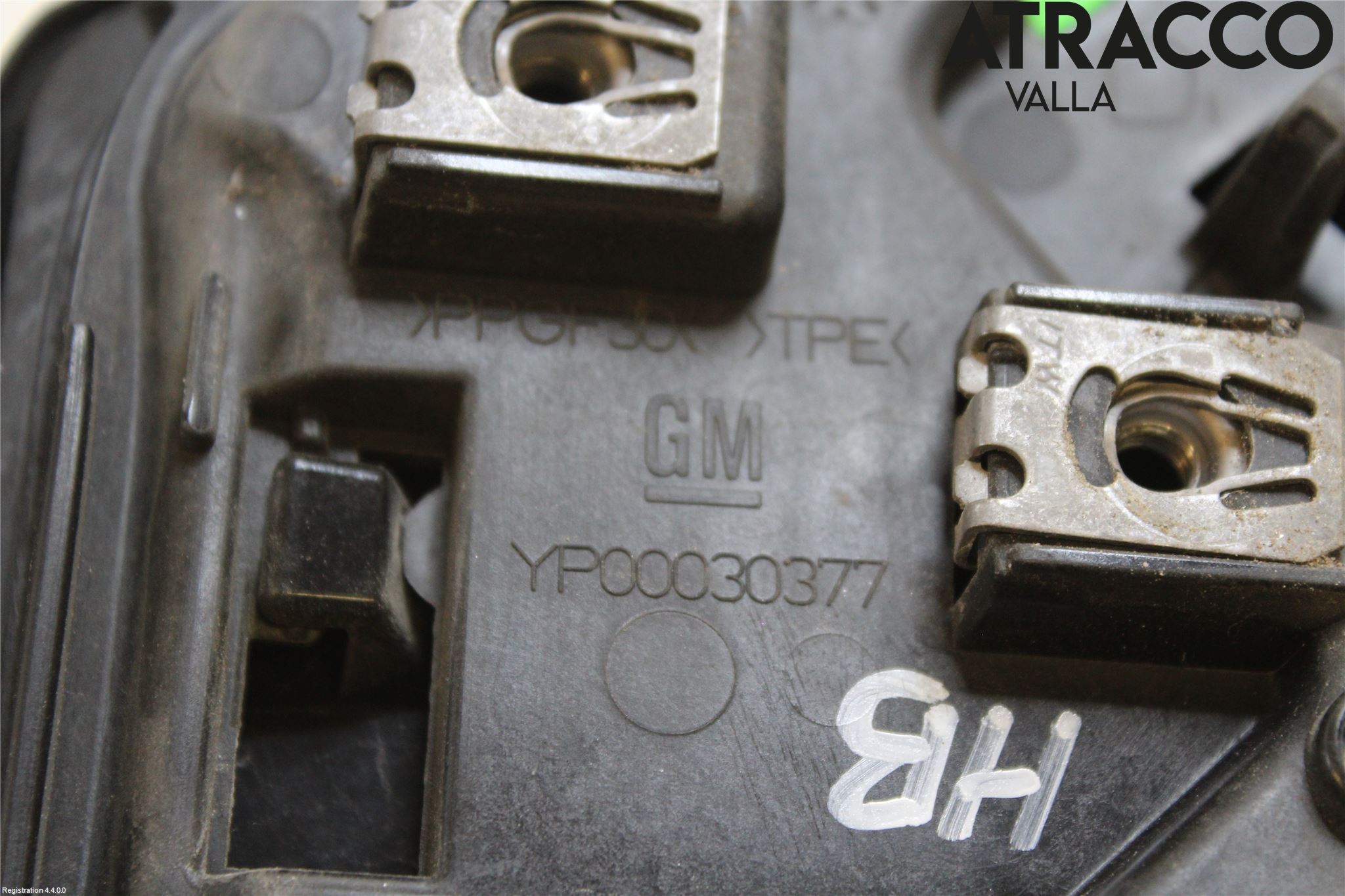 Opel GRANDLAND X 18- Bakruta - Dekorlist