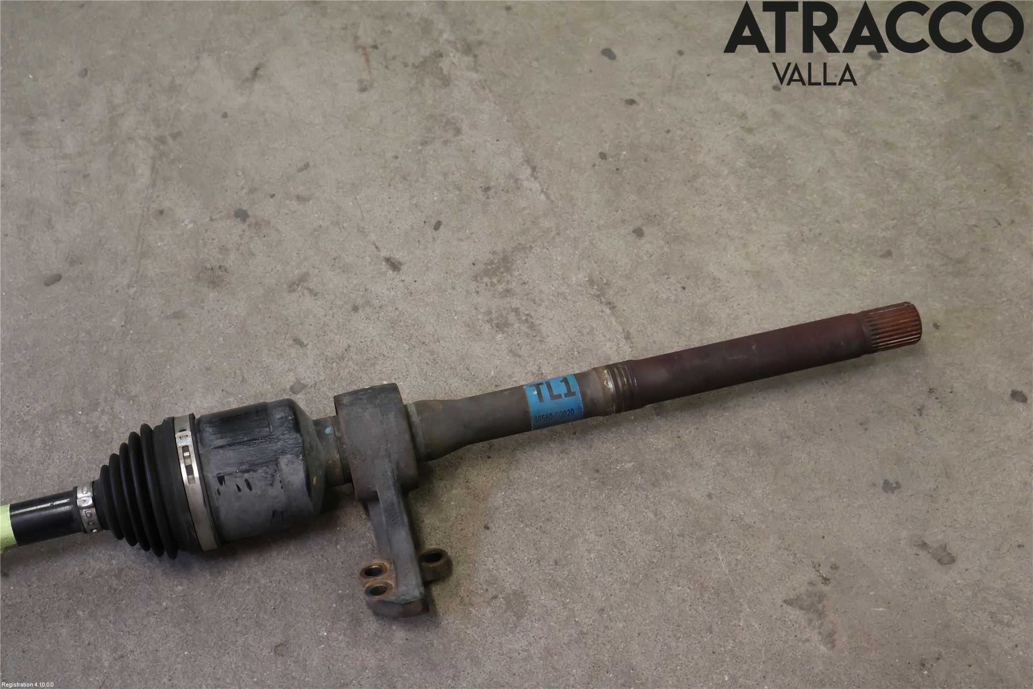 Kia SPORTAGE (QL) 16-21 Drivaxel Fram Höger