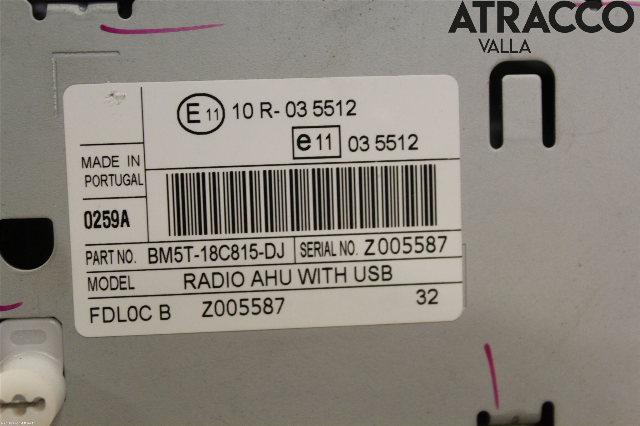 Ford FOCUS 11-14 Cd Radio - Multimediapanel