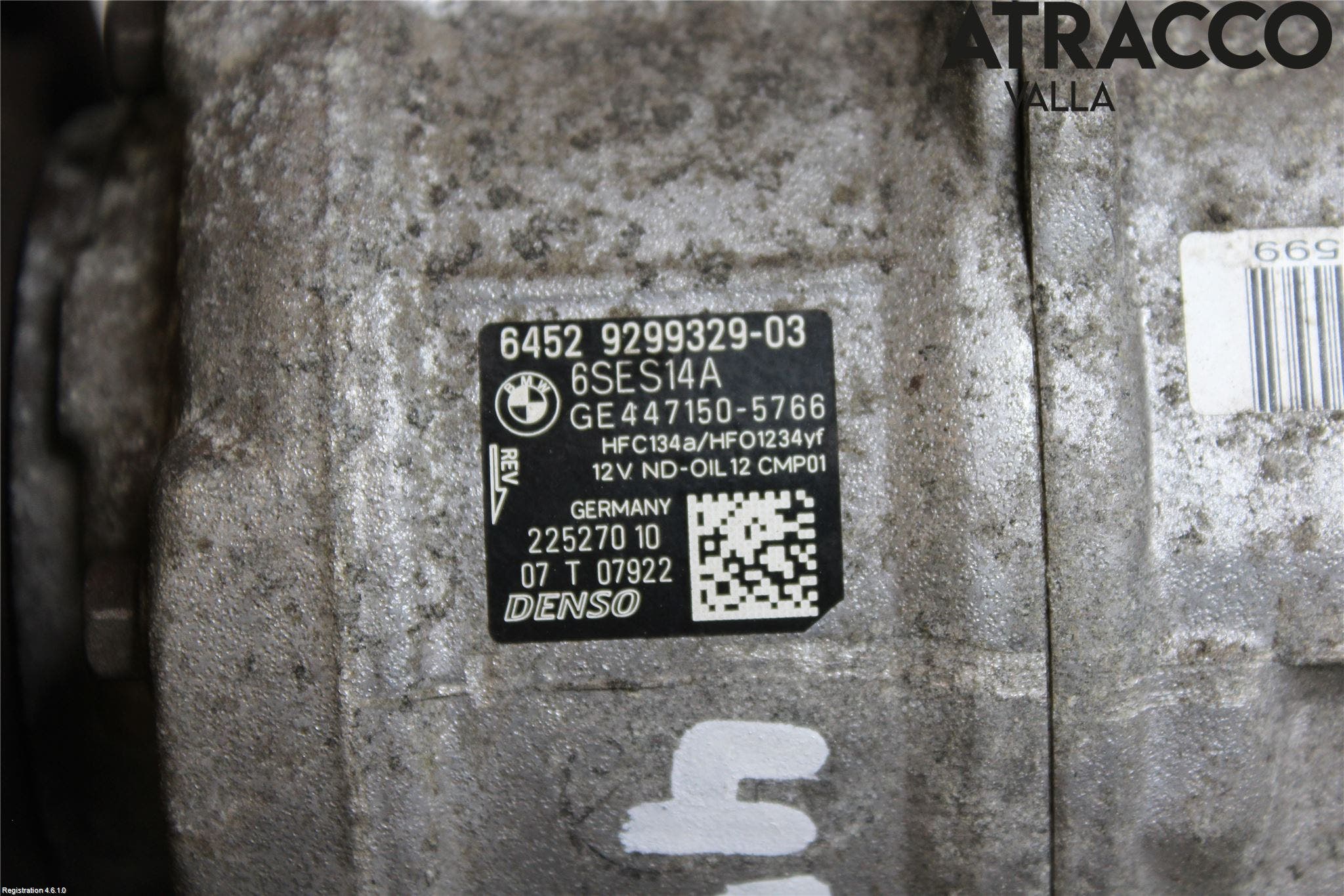 BMW 1 F20/F21 11-19 Ac Kompressor