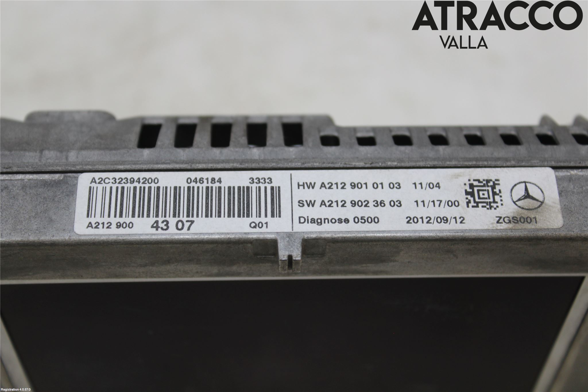 Mercedes-Benz MB E-KLASS (W212) 09-16 Multifunktionsdisplay