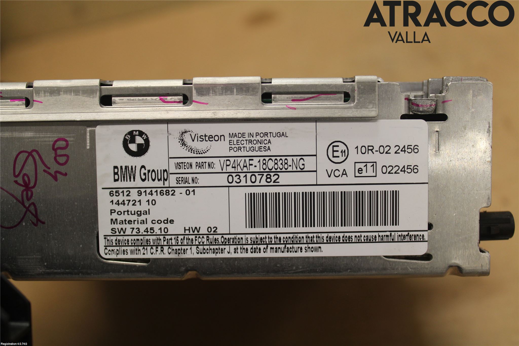 BMW 1 E87/81 5D/3D 03-11 Cd Radio - Multimediapanel