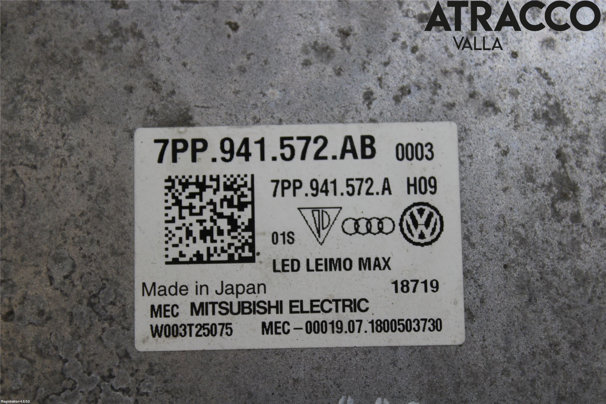 Volkswagen VW PASSAT 15-19 Styrenhet Strålkastare