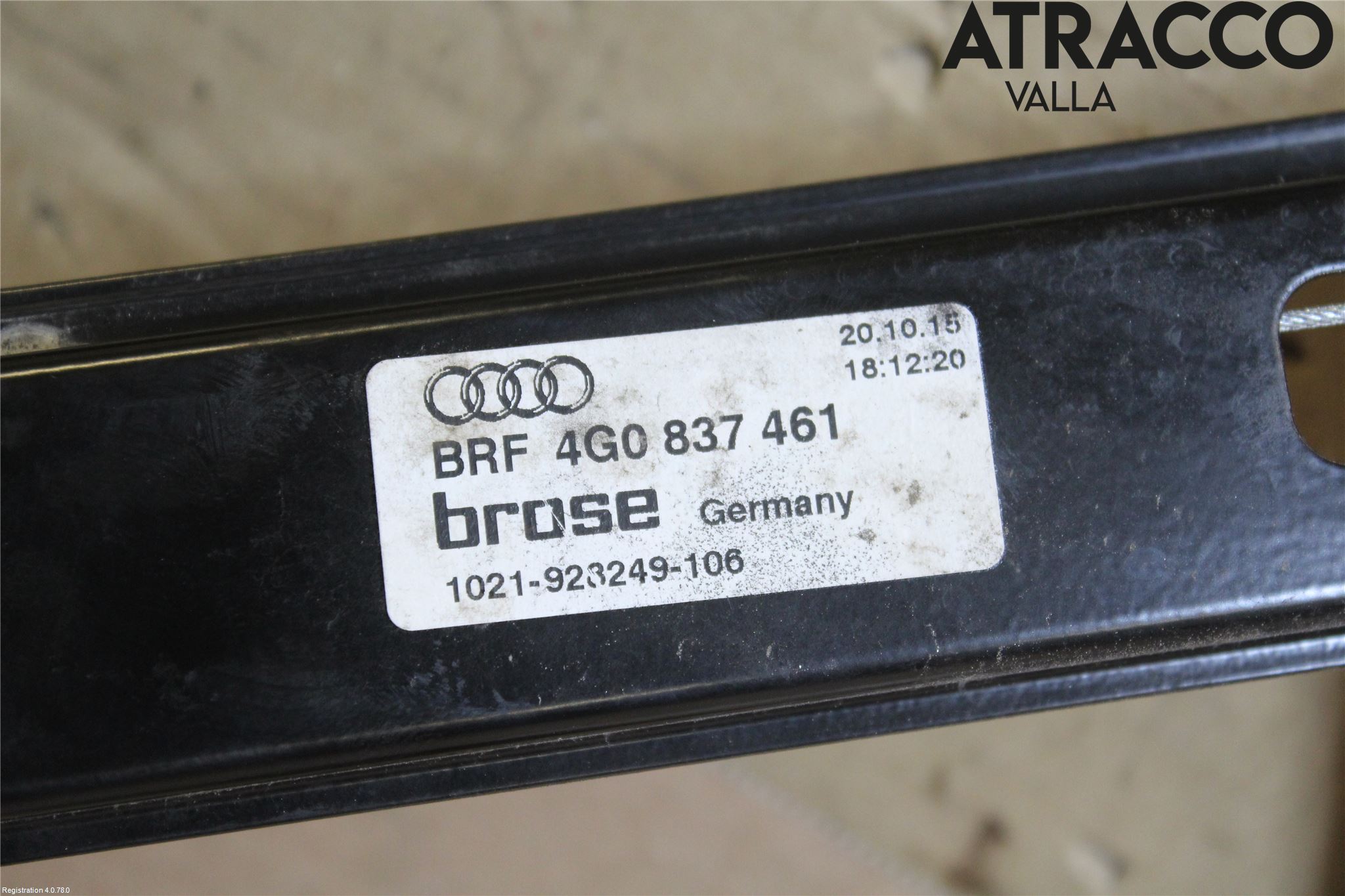 Audi A6 ALLROAD 12-18 Fönsterhiss El Kompl