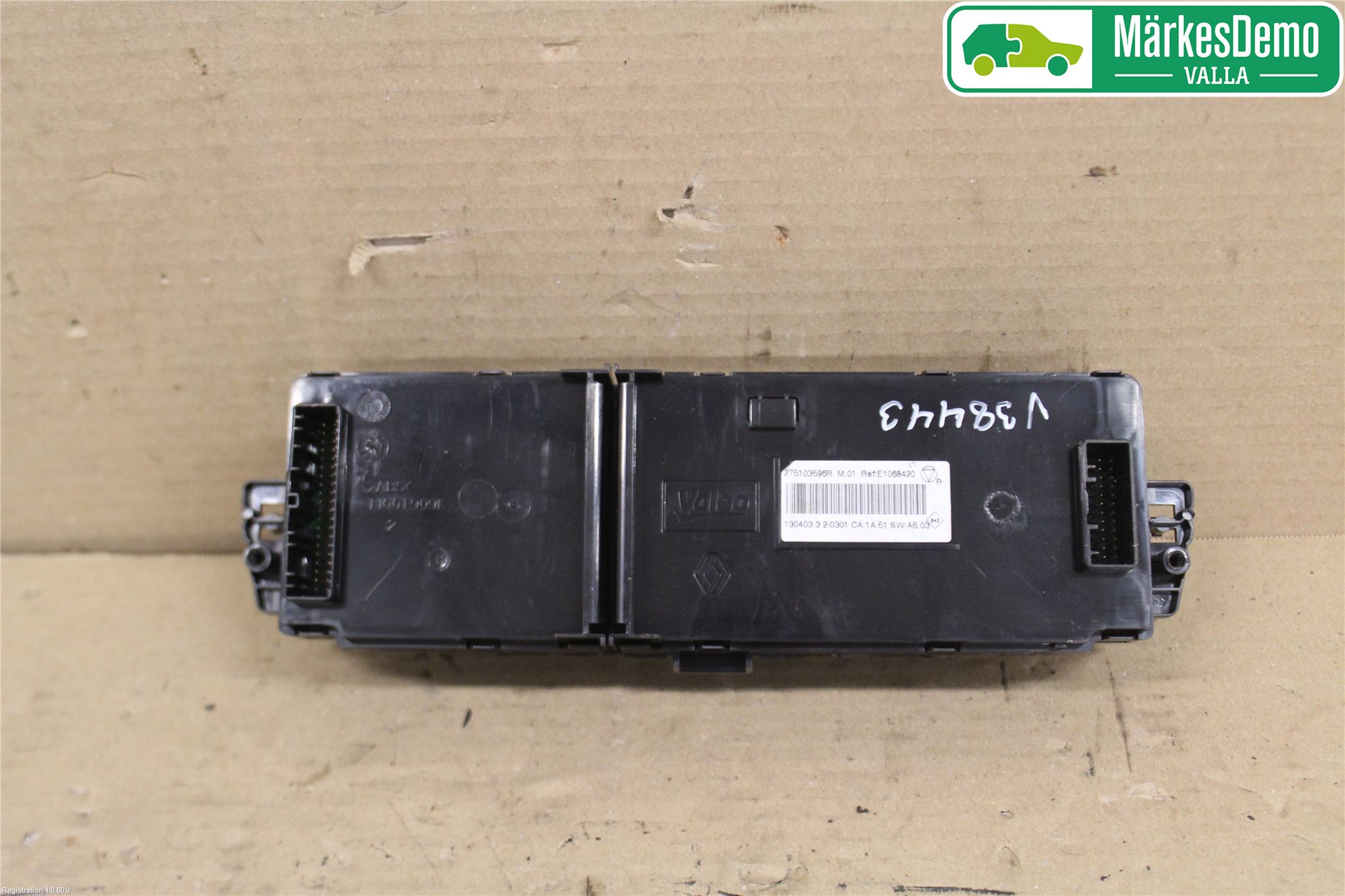 Renault MEGANE III 09-15 Ac Styrenhet Ac Manöveren