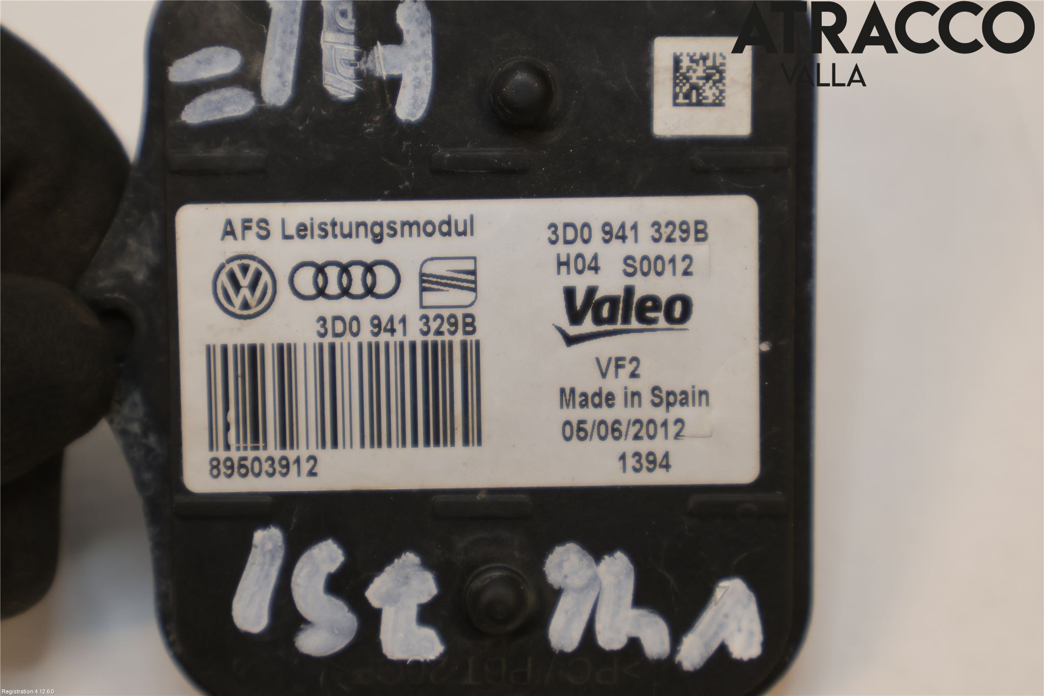 Volkswagen VW PASSAT 11-14 Styrenhet Strålkastare