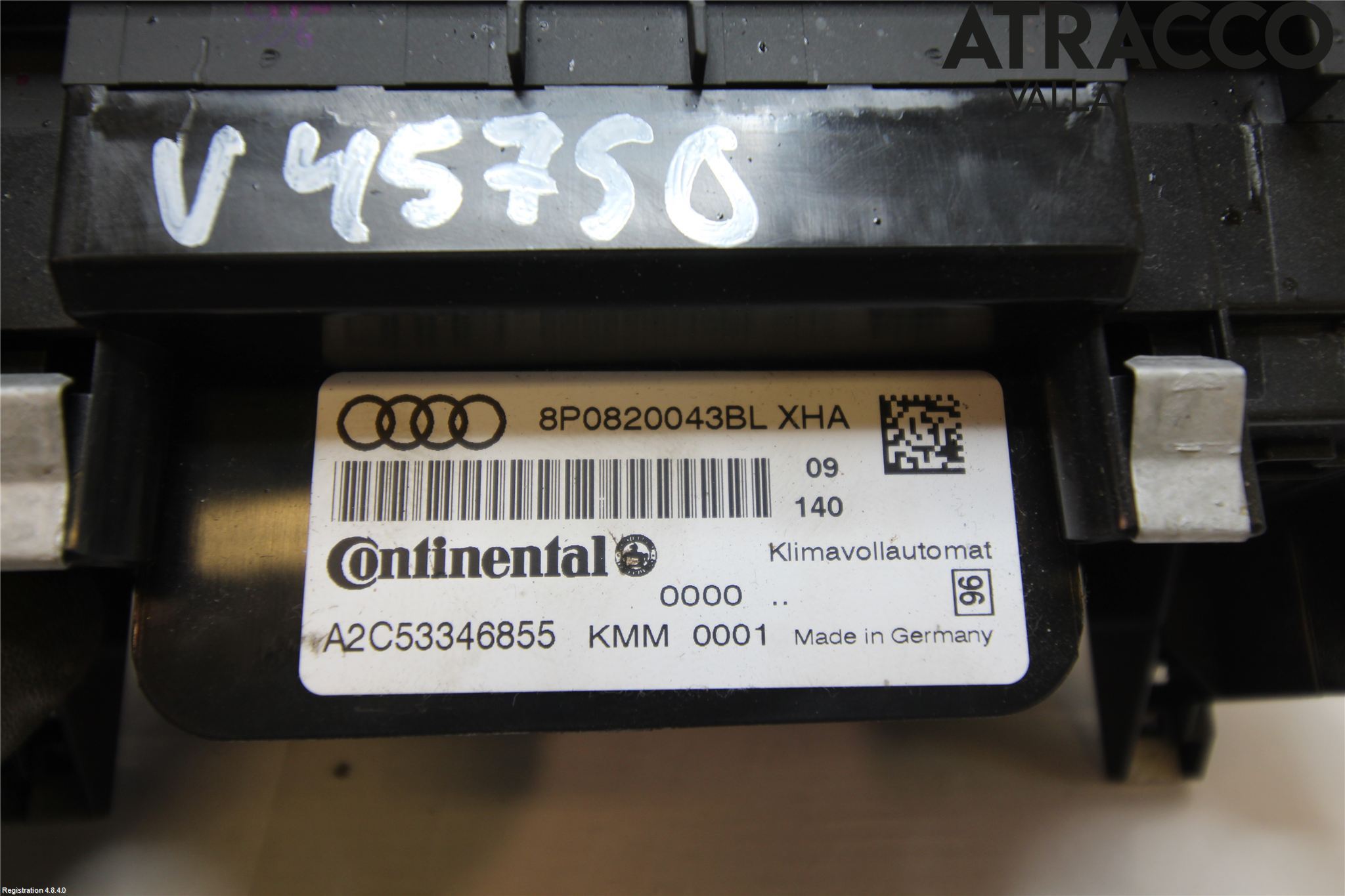Audi A3/S3 05-13 Ac Styrenhet Ac Manöveren