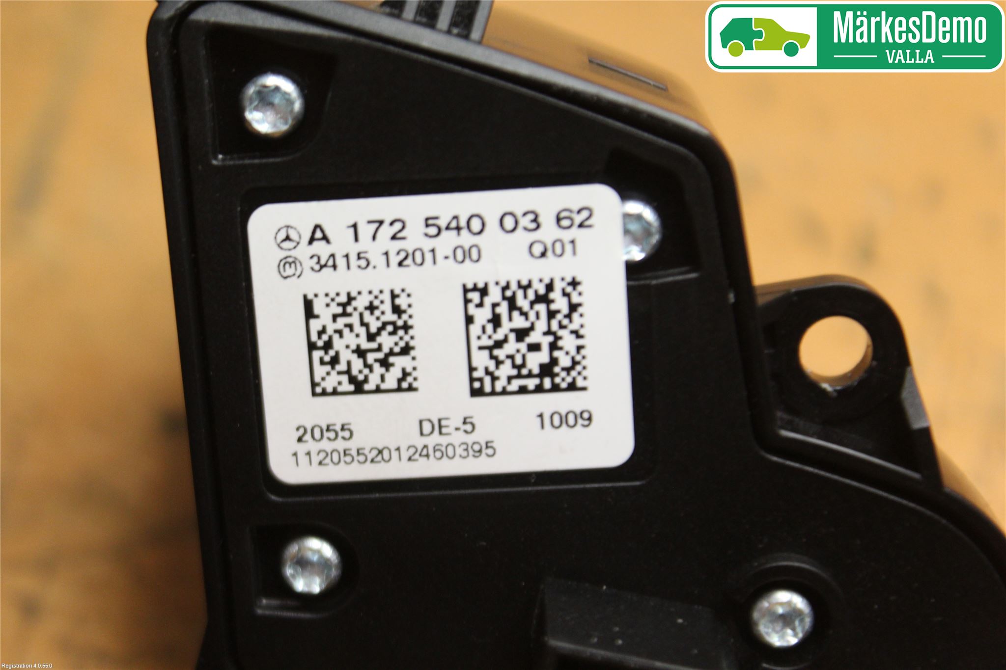 Mercedes-Benz MB C-KLASS (W204) 07-15 Spak-Rattreglage Radio