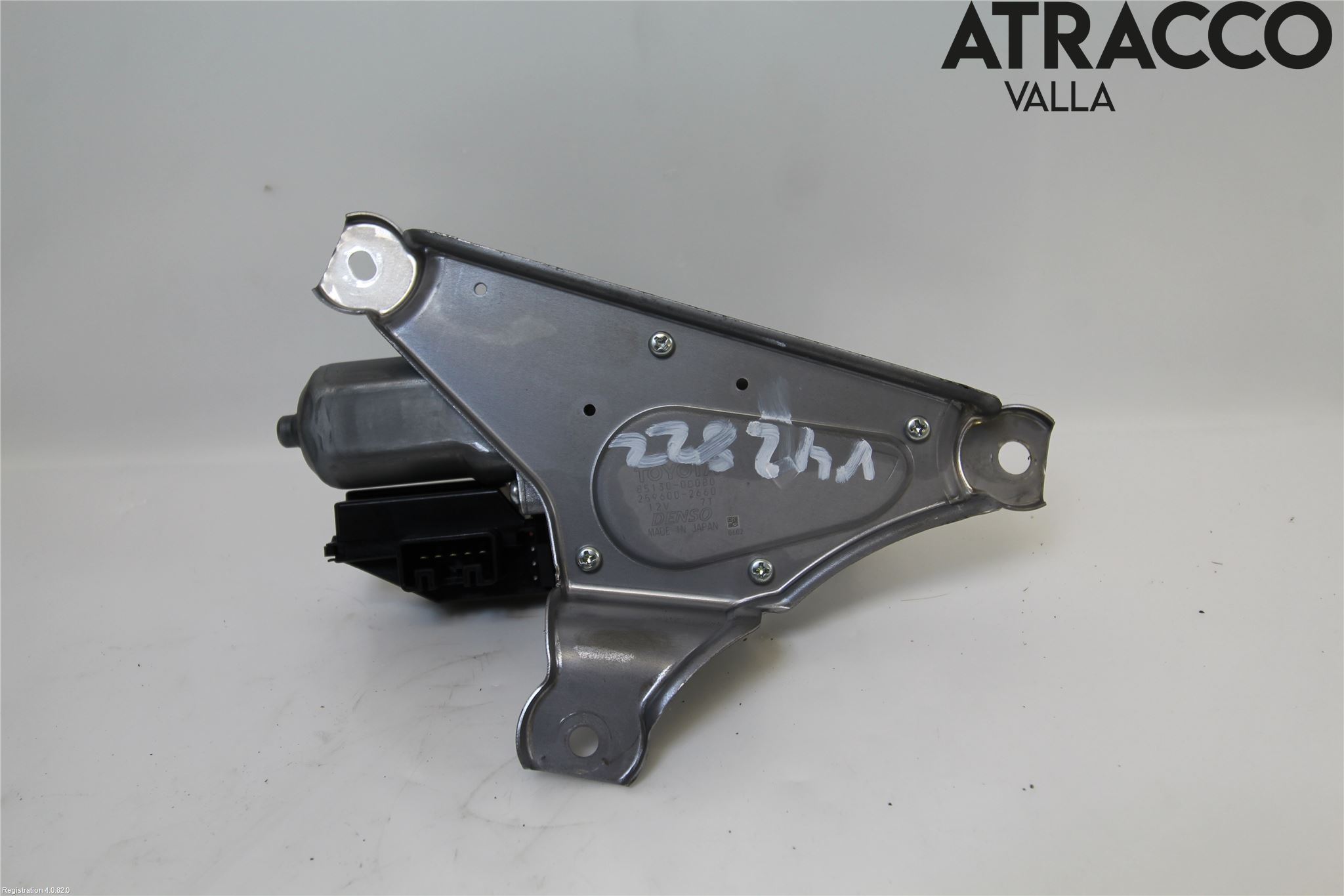 Toyota YARIS XP130 15-20 Torkarmotor Baklucka