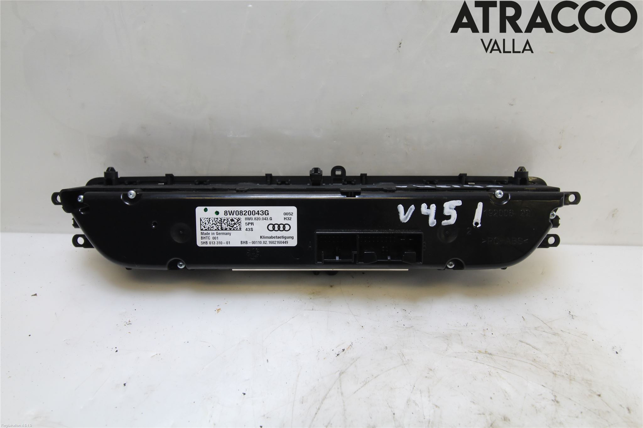 Audi A4/S4 B9 16-19 Ac Styrenhet Ac Manöveren