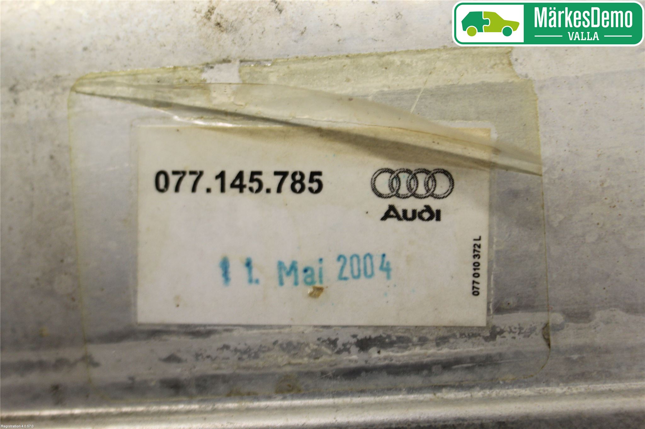 Audi A6/S6     97-05 Laddluft-Intercooler Kyl