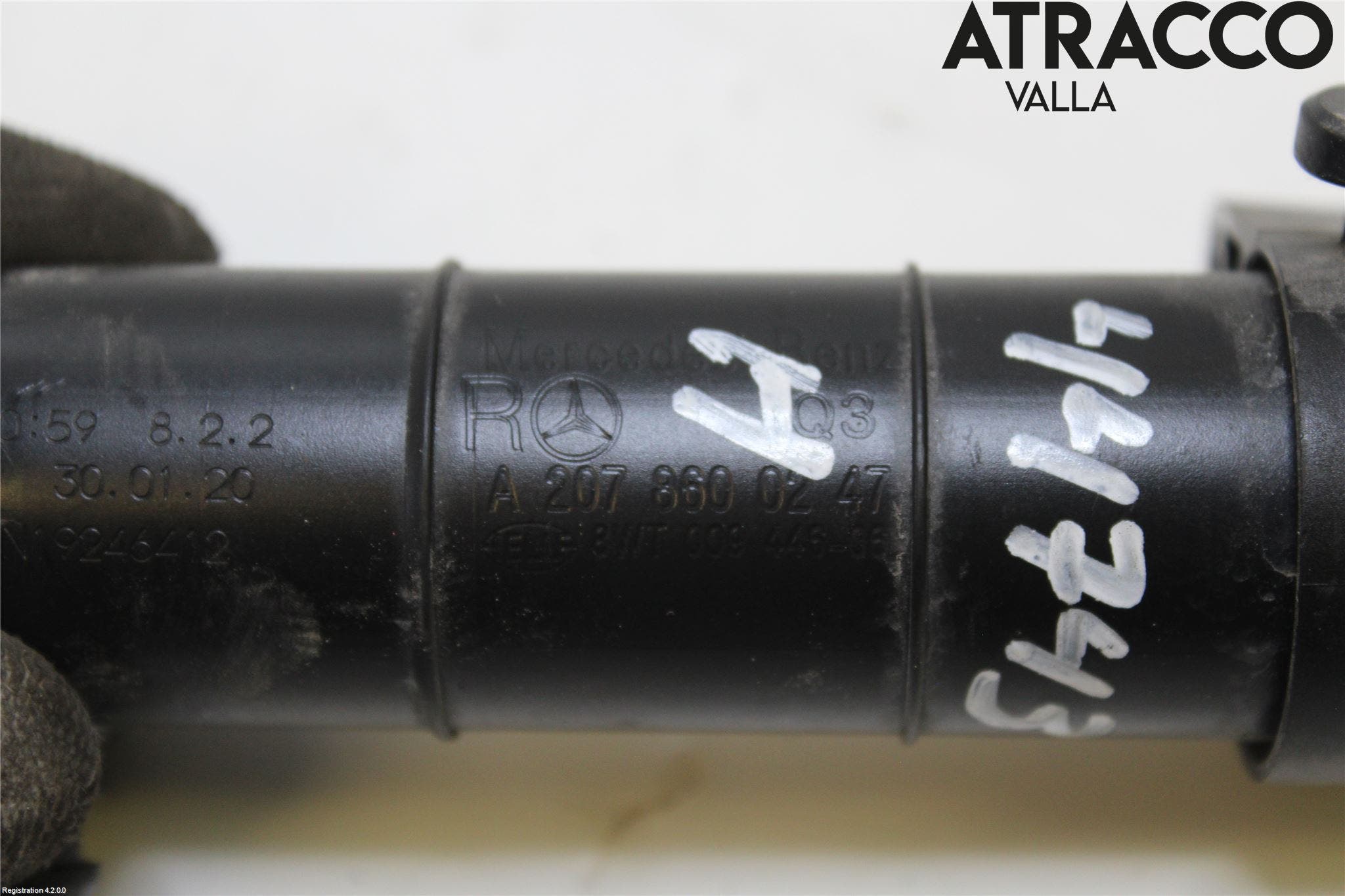 Mercedes-Benz MB E-KLASS (W212) 09-16 Spolarmunstycke Strålkastare