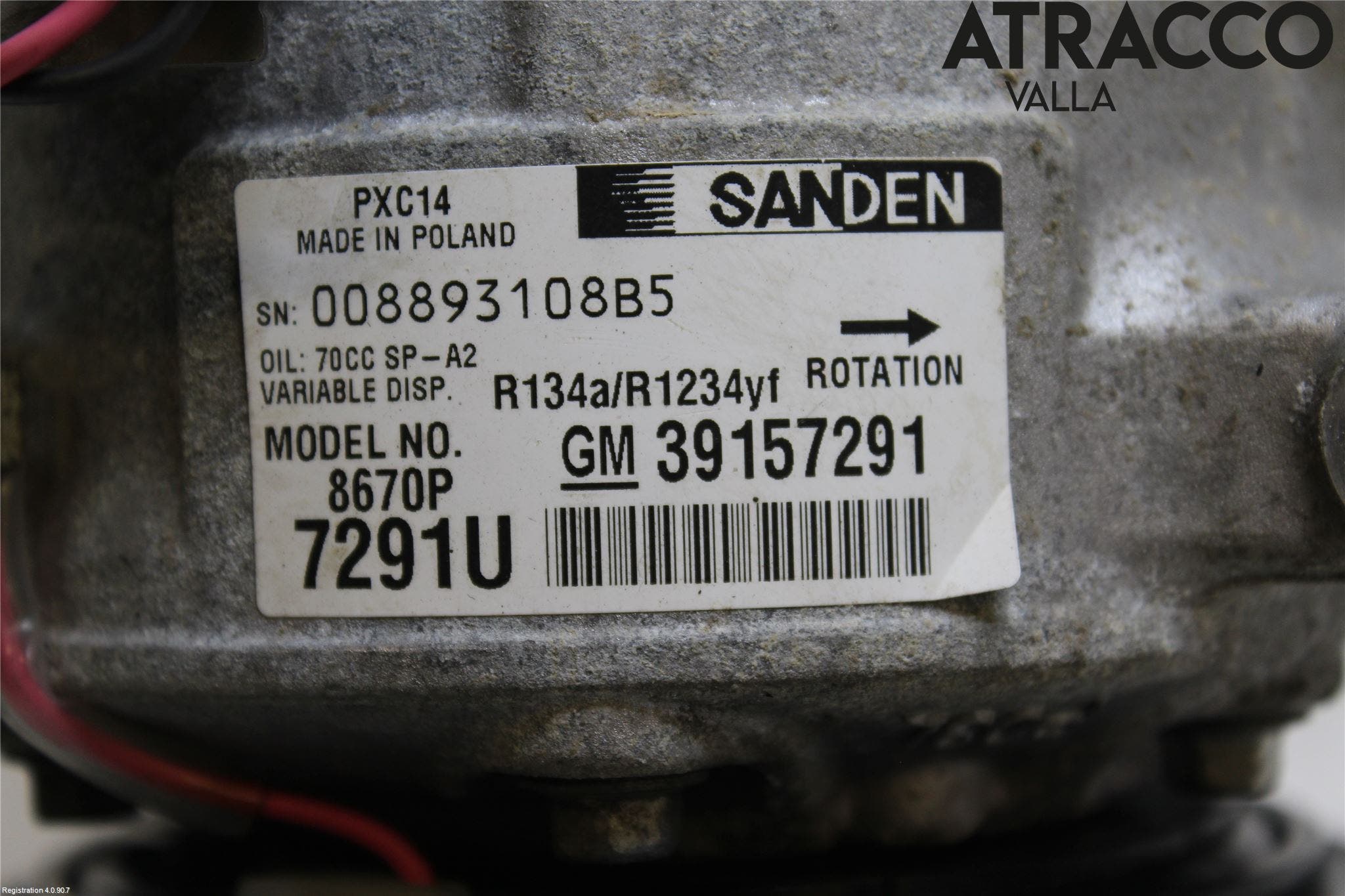 Opel INSIGNIA 17- Ac Kompressor