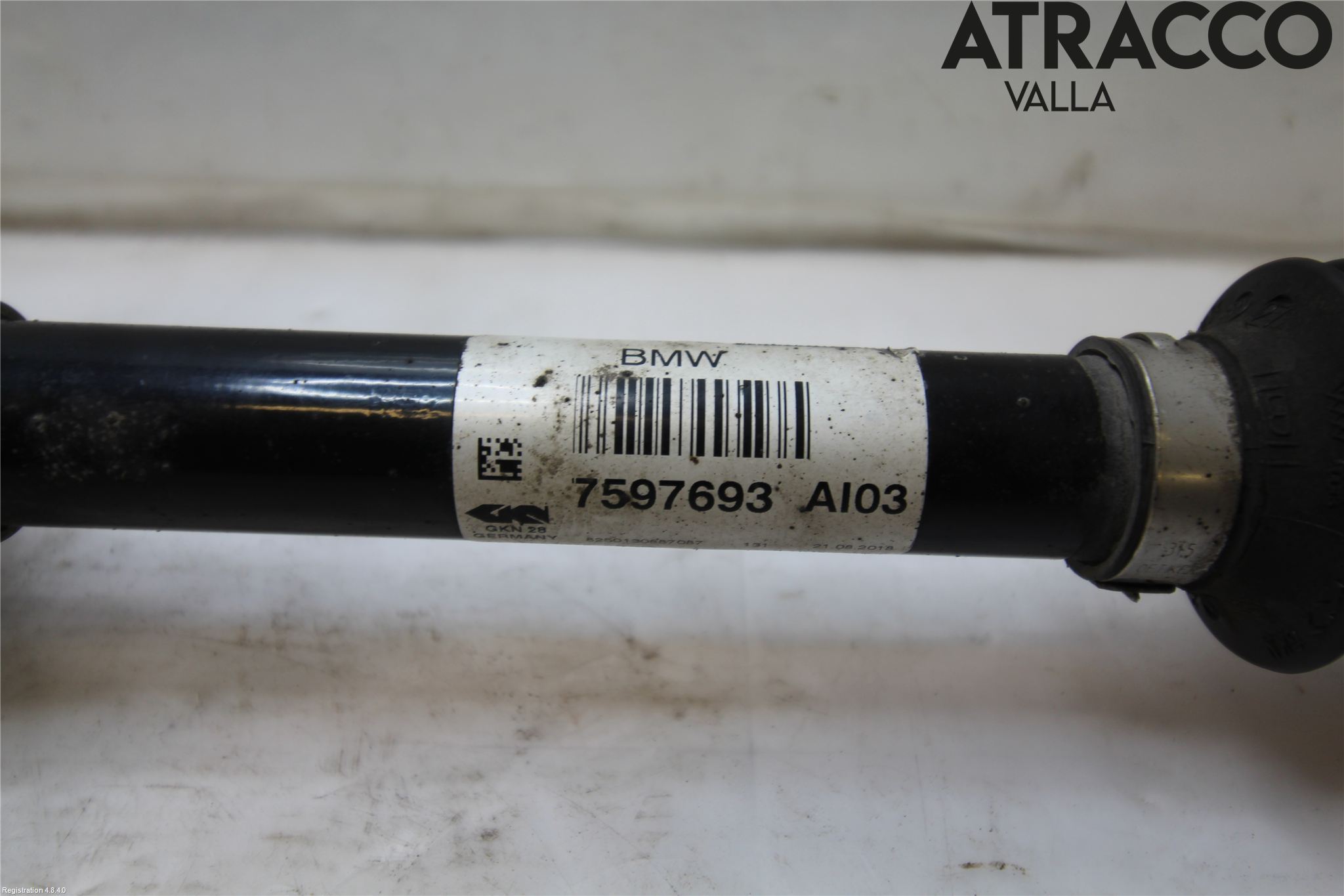 BMW 3 F30/F31/F80 12-19 Drivaxel Fram Vänster