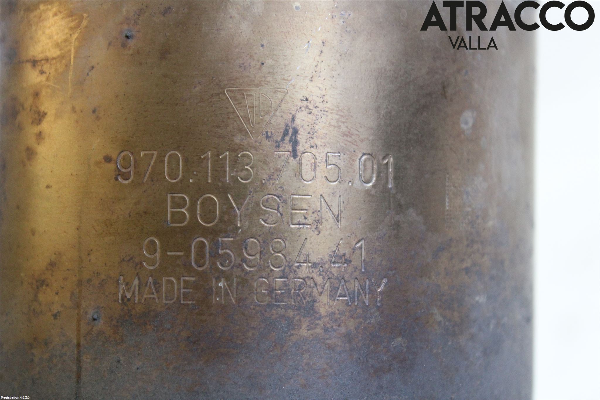 Porsche PANAMERA 09- Katalysator