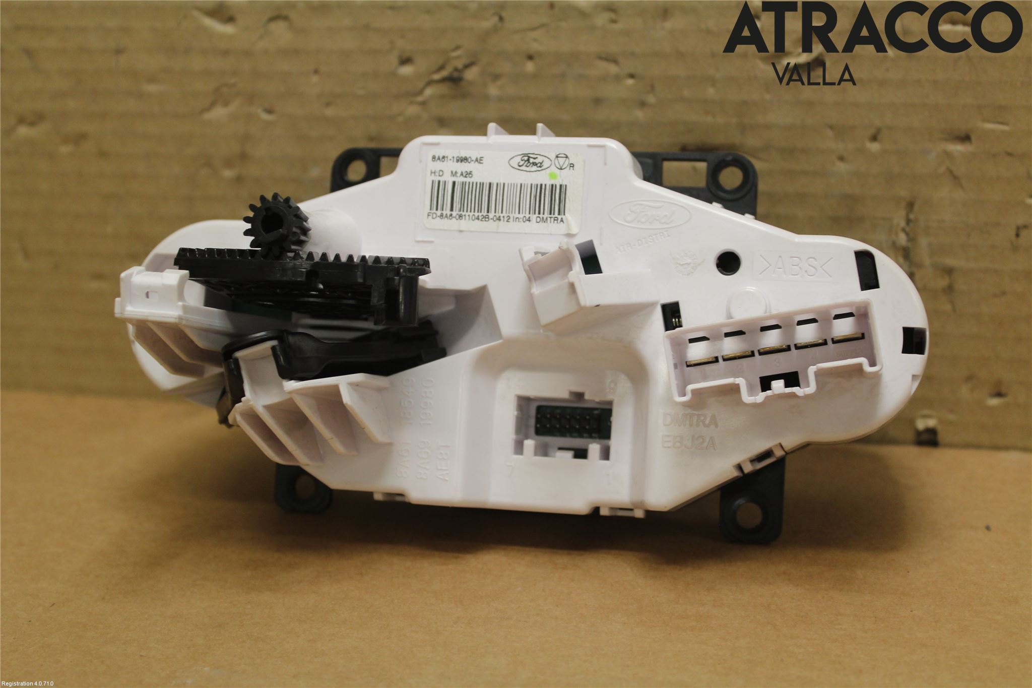 Ford FIESTA 09-12 Värmereglage