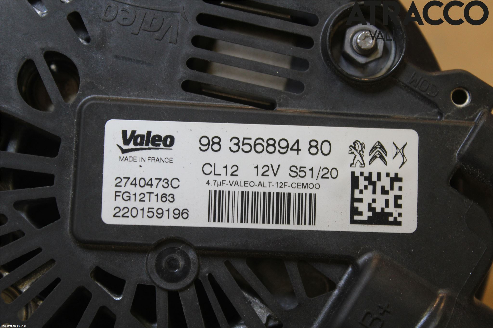 Citroen COTROEN C3 17-24 Generator