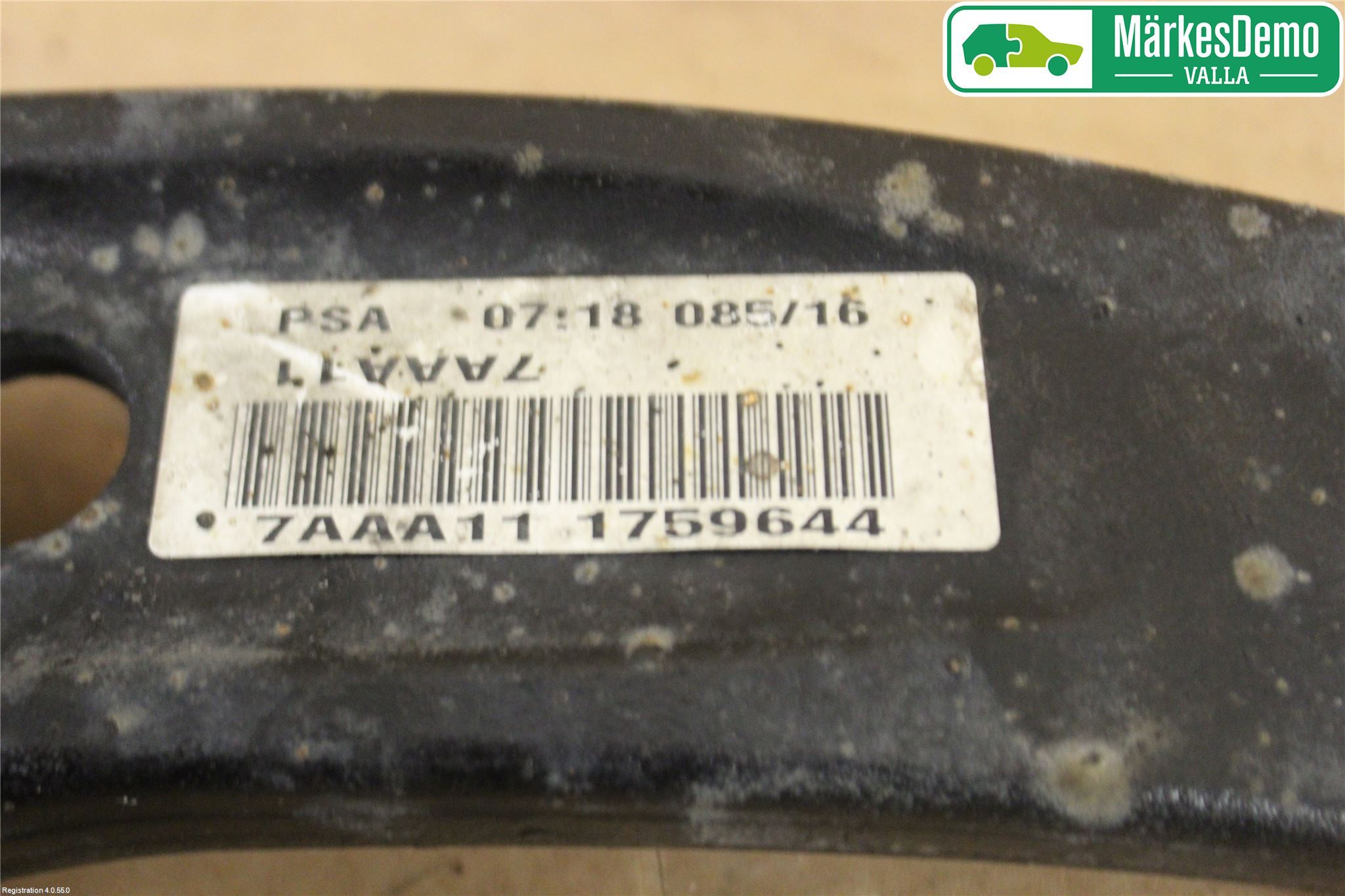 Peugeot 508 11-18 Bärarm Fram Undre Hö
