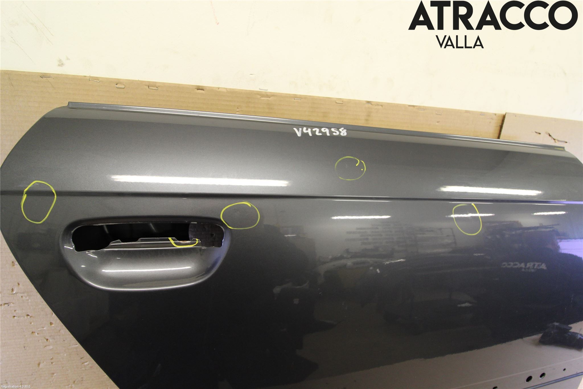 Audi A3/S3 05-13 Dörr Bak Höger