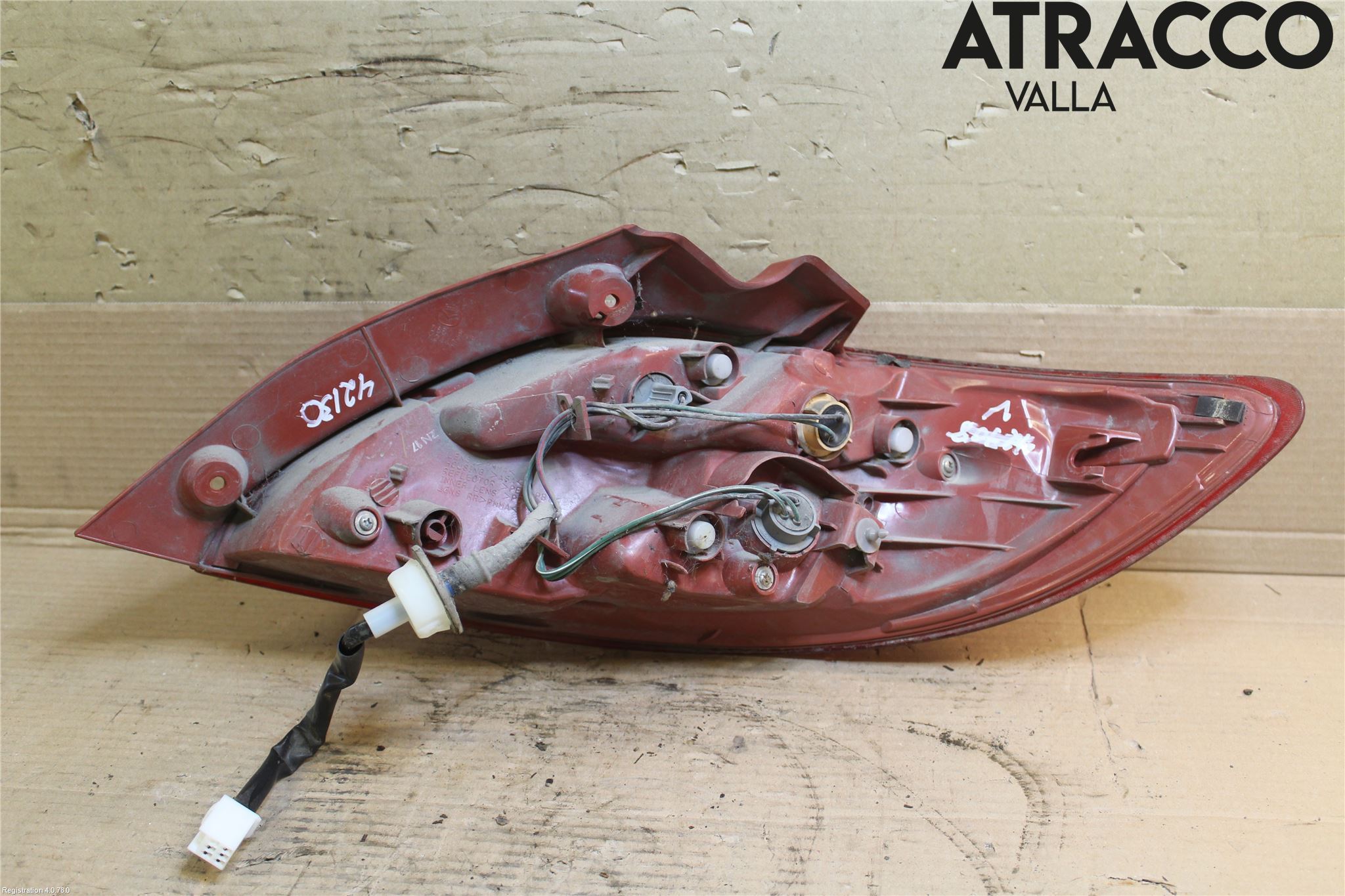 Mazda 2 (DE) 08-15 Bakljus Vänster