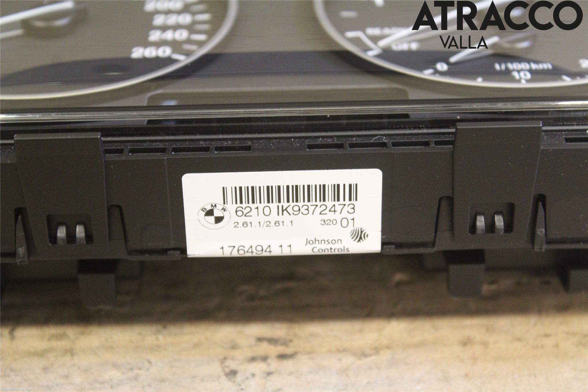 BMW 3 F30/F31/F80 12-19 Instrument Komb
