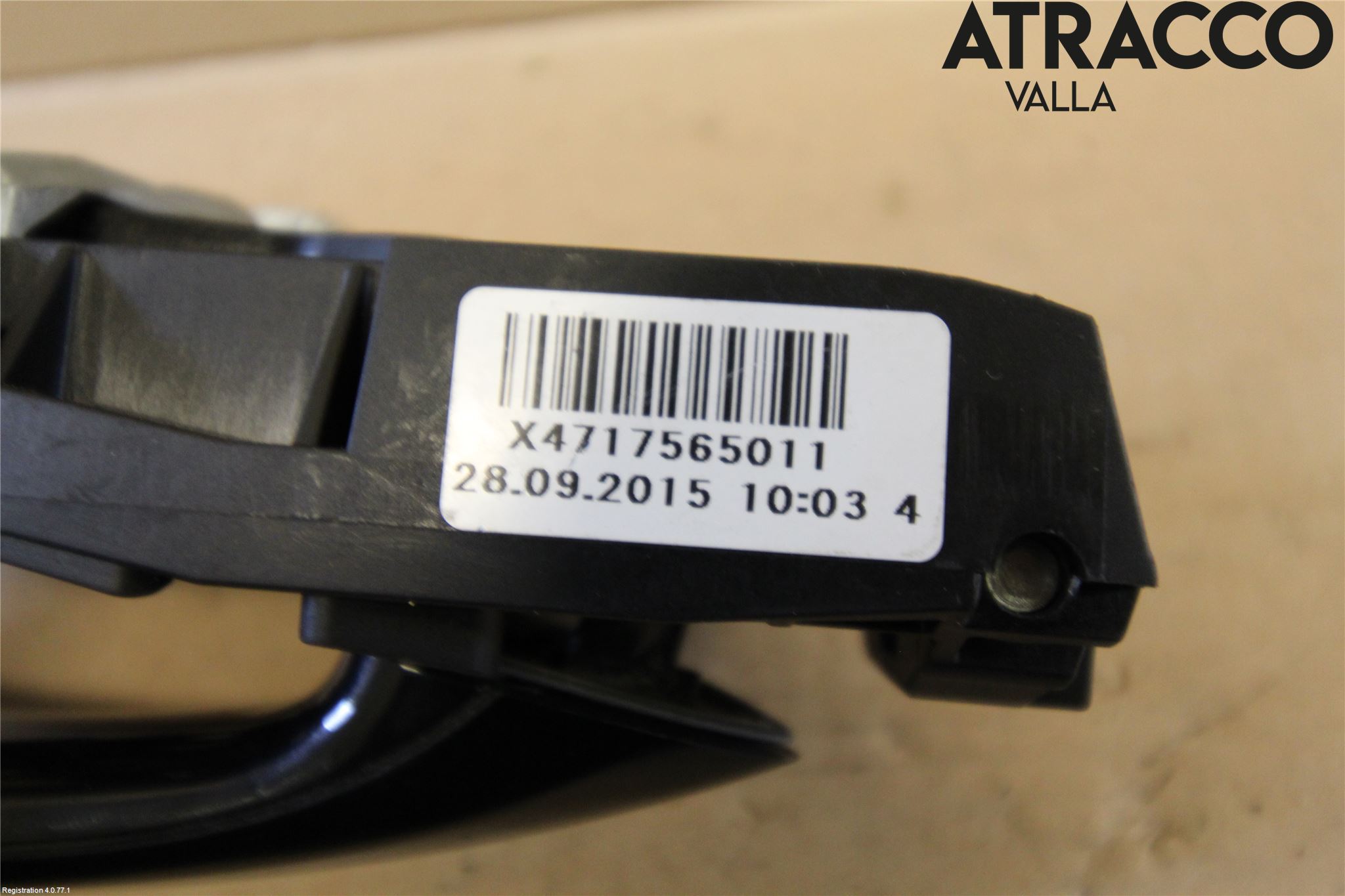 BMW 5 F10/F11/F18 09-17 Dörrhandtag Yttre Hö
