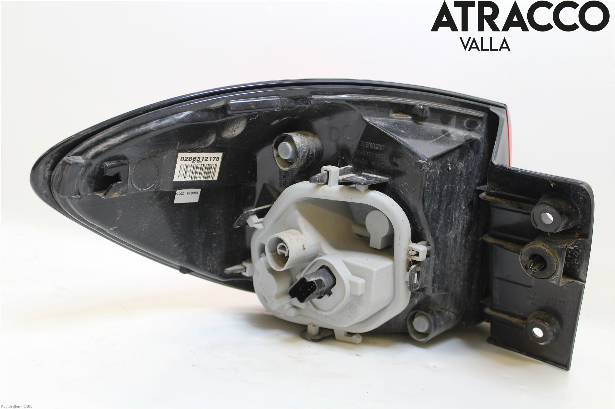 Renault CAPTUR 13-19 Bakljus Höger