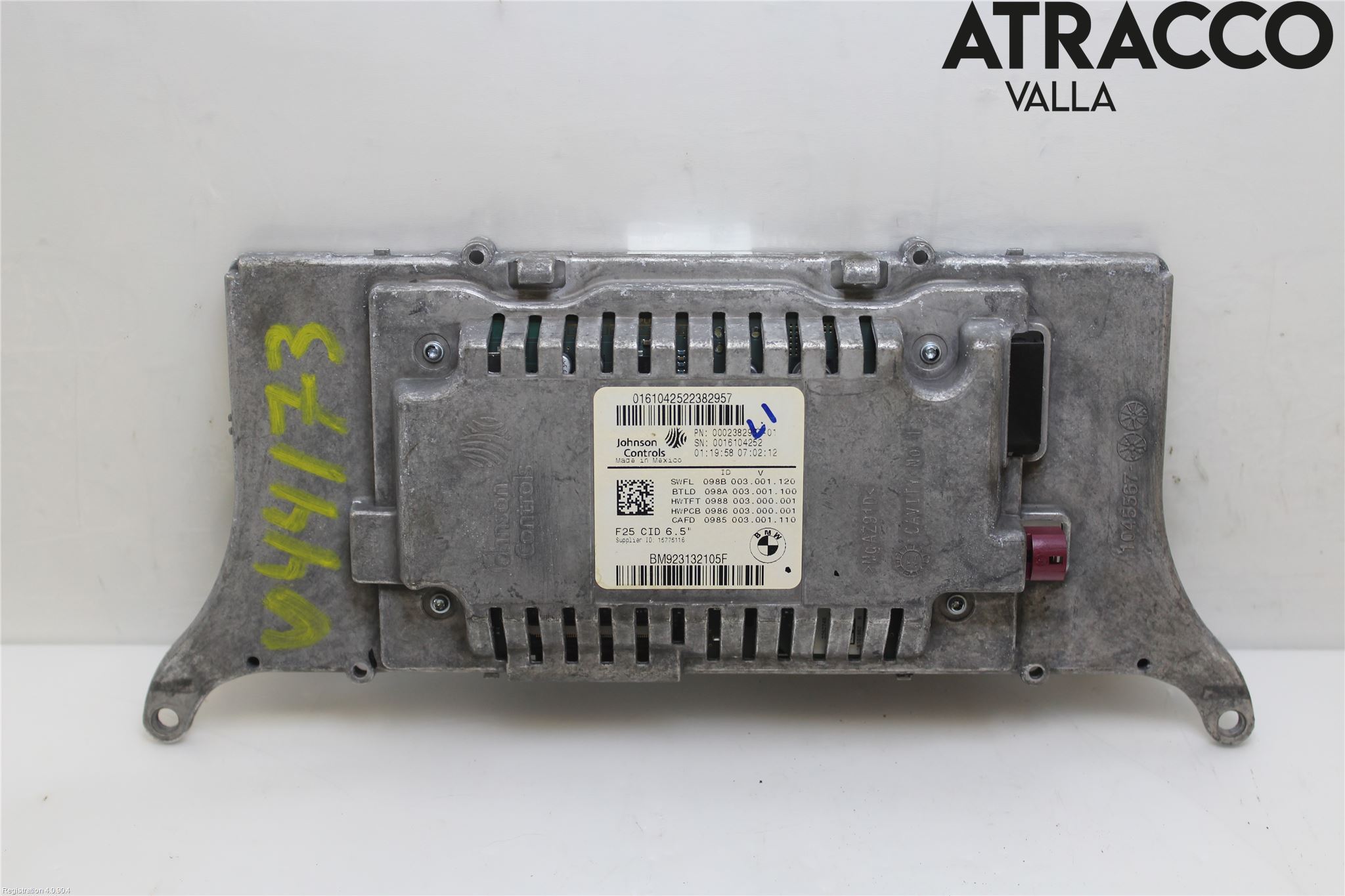 BMW X3 F25 10-17 Multifunktionsdisplay