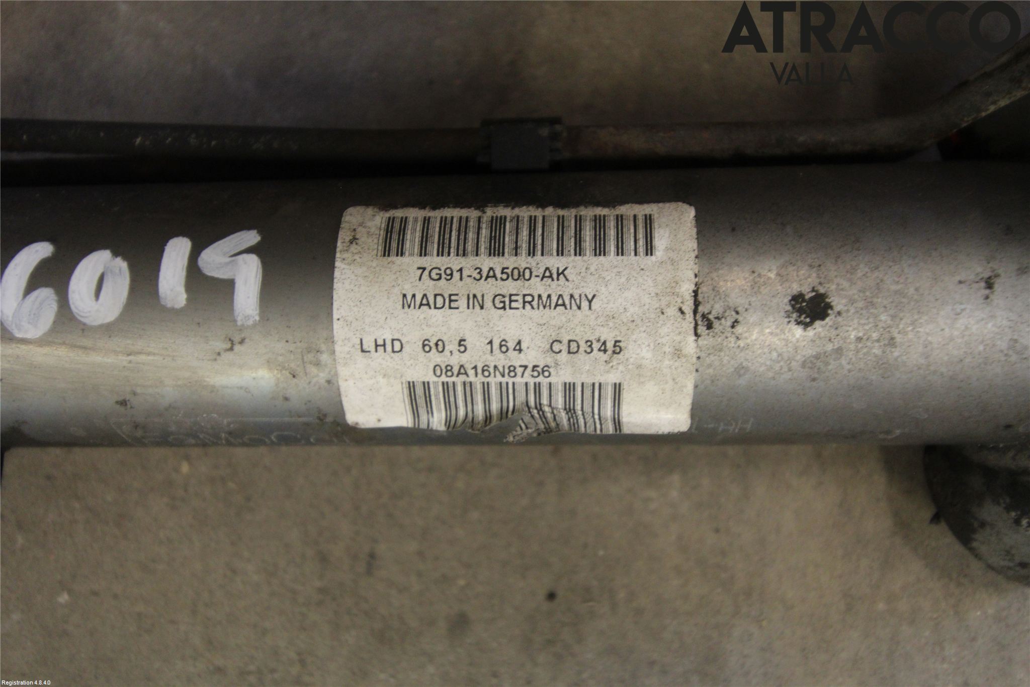 Ford MONDEO 07-15 Styrväxel Servo -Snäcka
