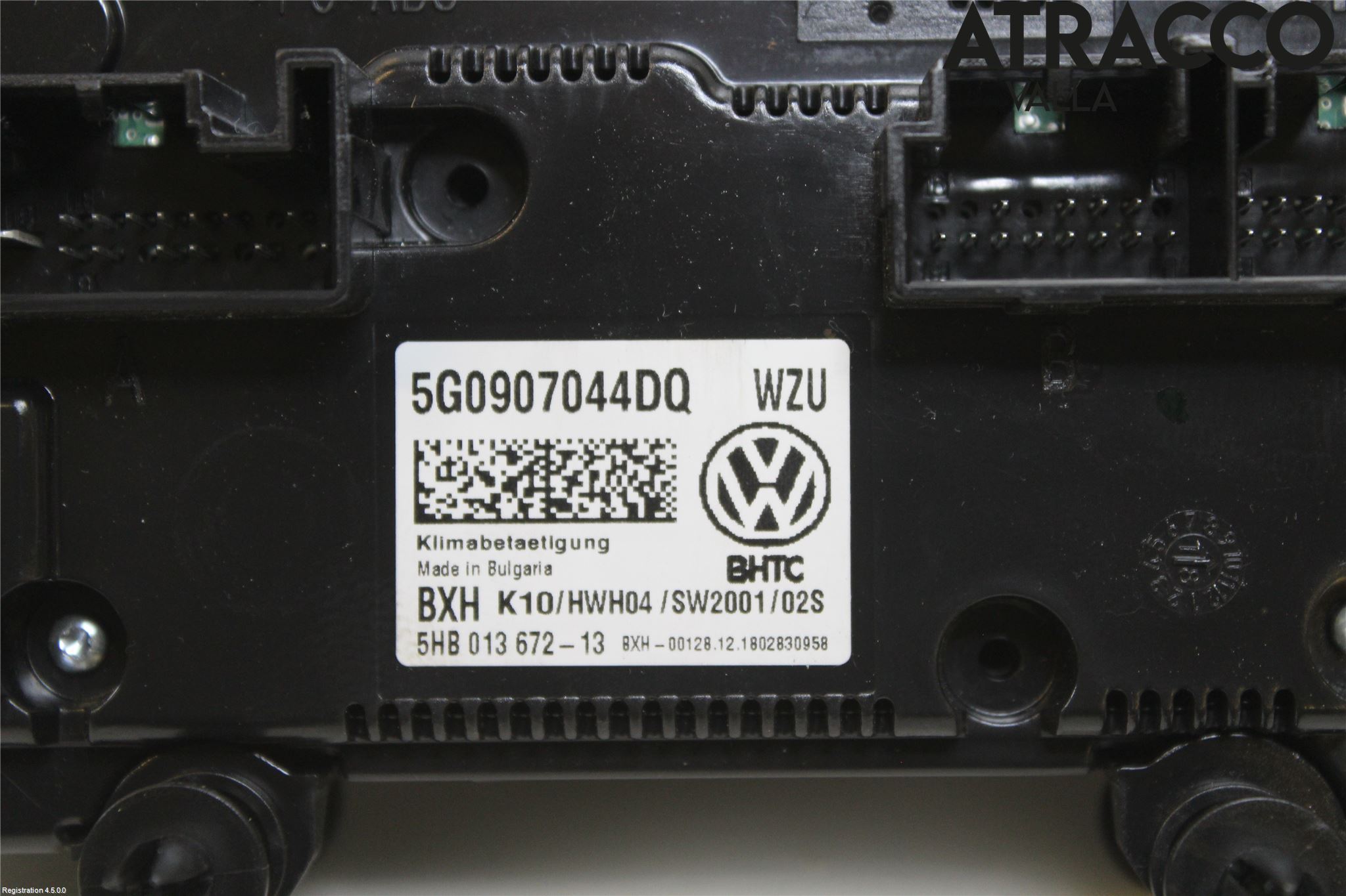 Volkswagen VW PASSAT 15-19 Ac Styrenhet Ac Manöveren