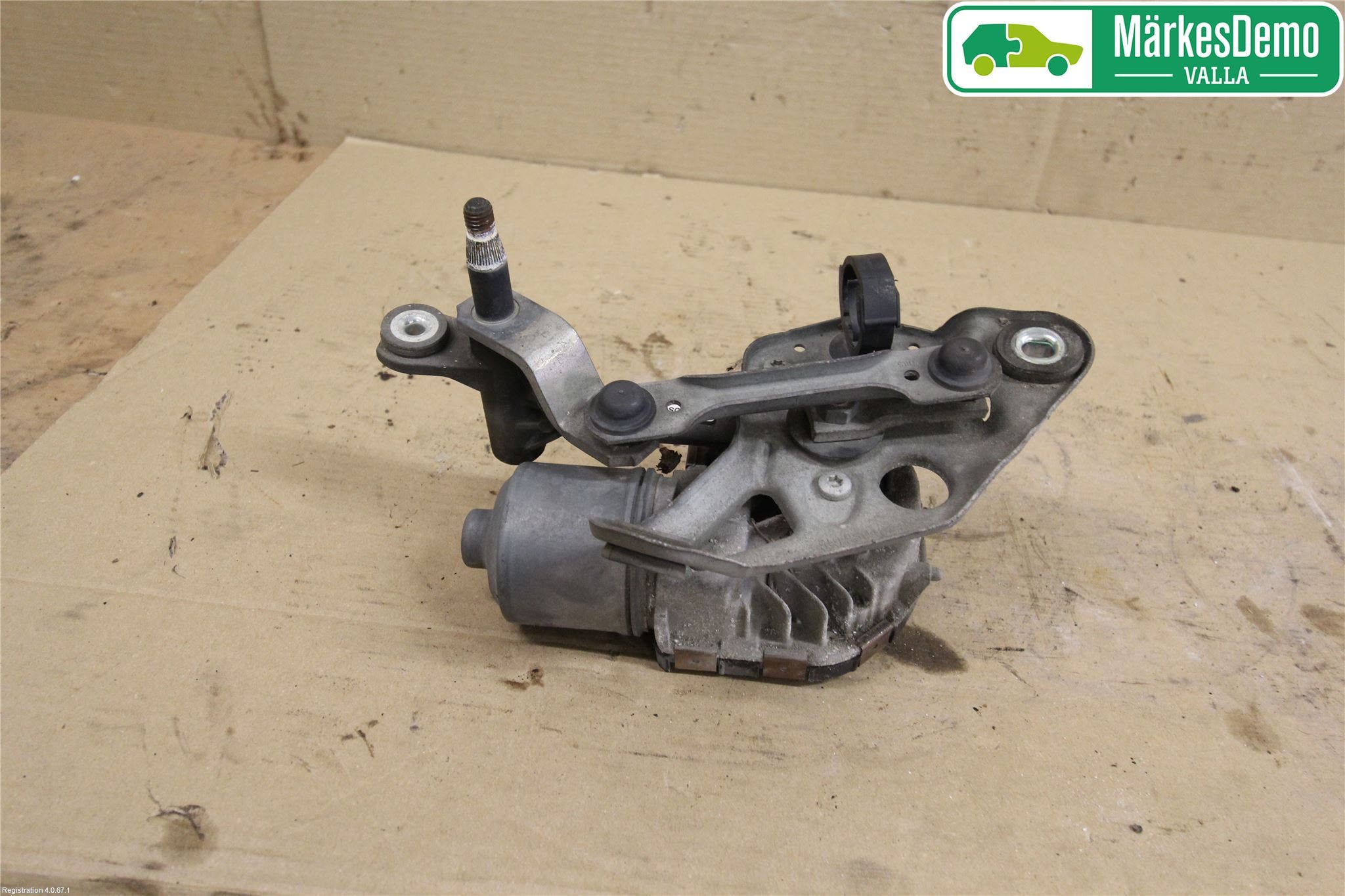 Peugeot 407 Torkarmotor Vindruta