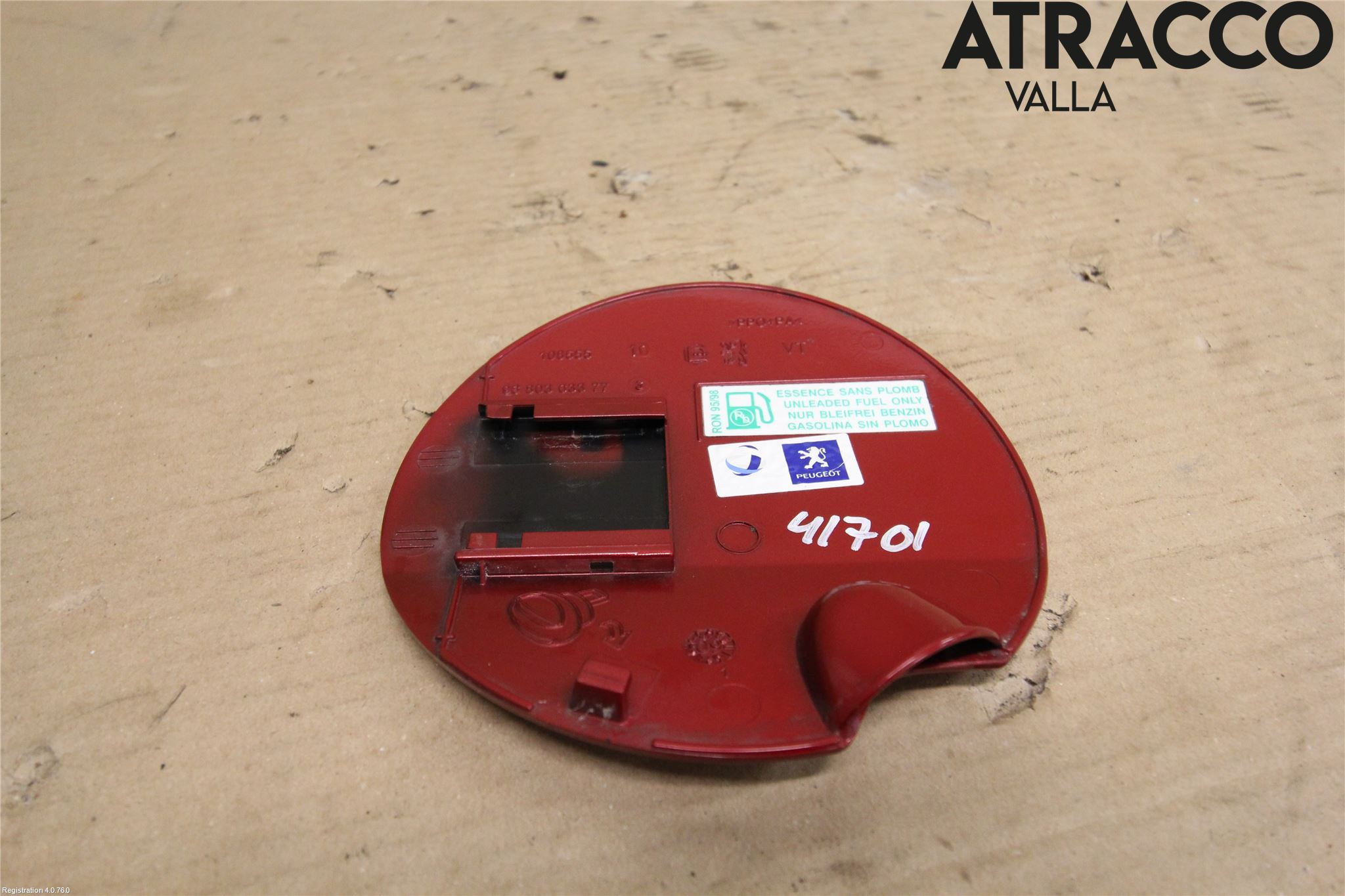 Peugeot 308 08-13 Tanklucka