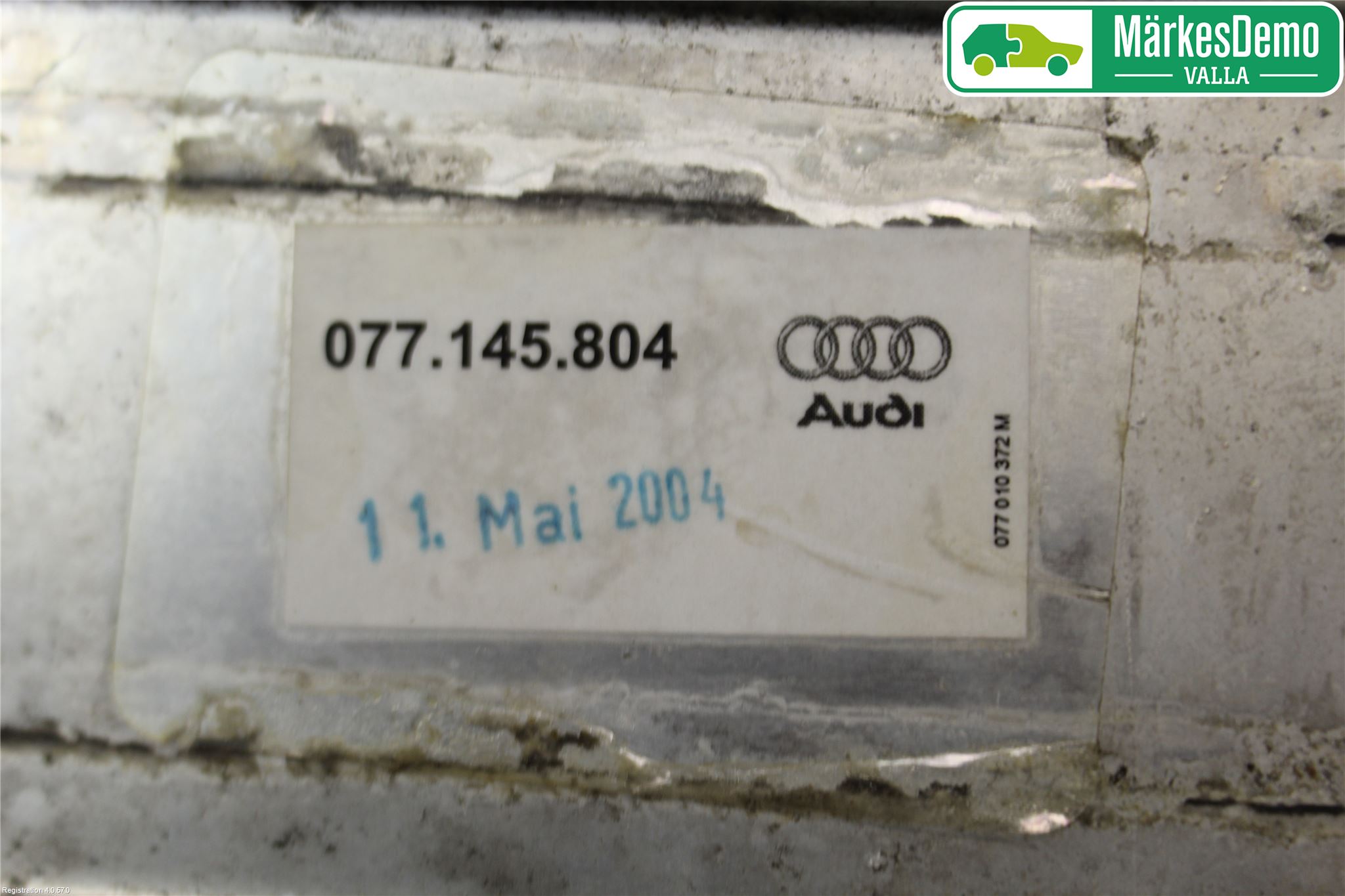 Audi A6/S6     97-05 Laddluft-Intercooler Kyl