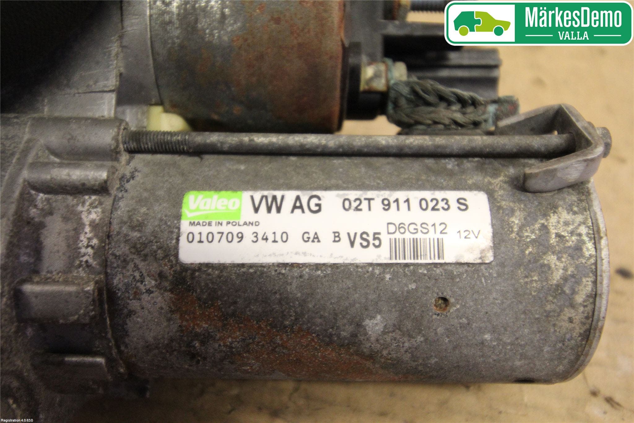 Skoda FABIA 07-14 Startmotor