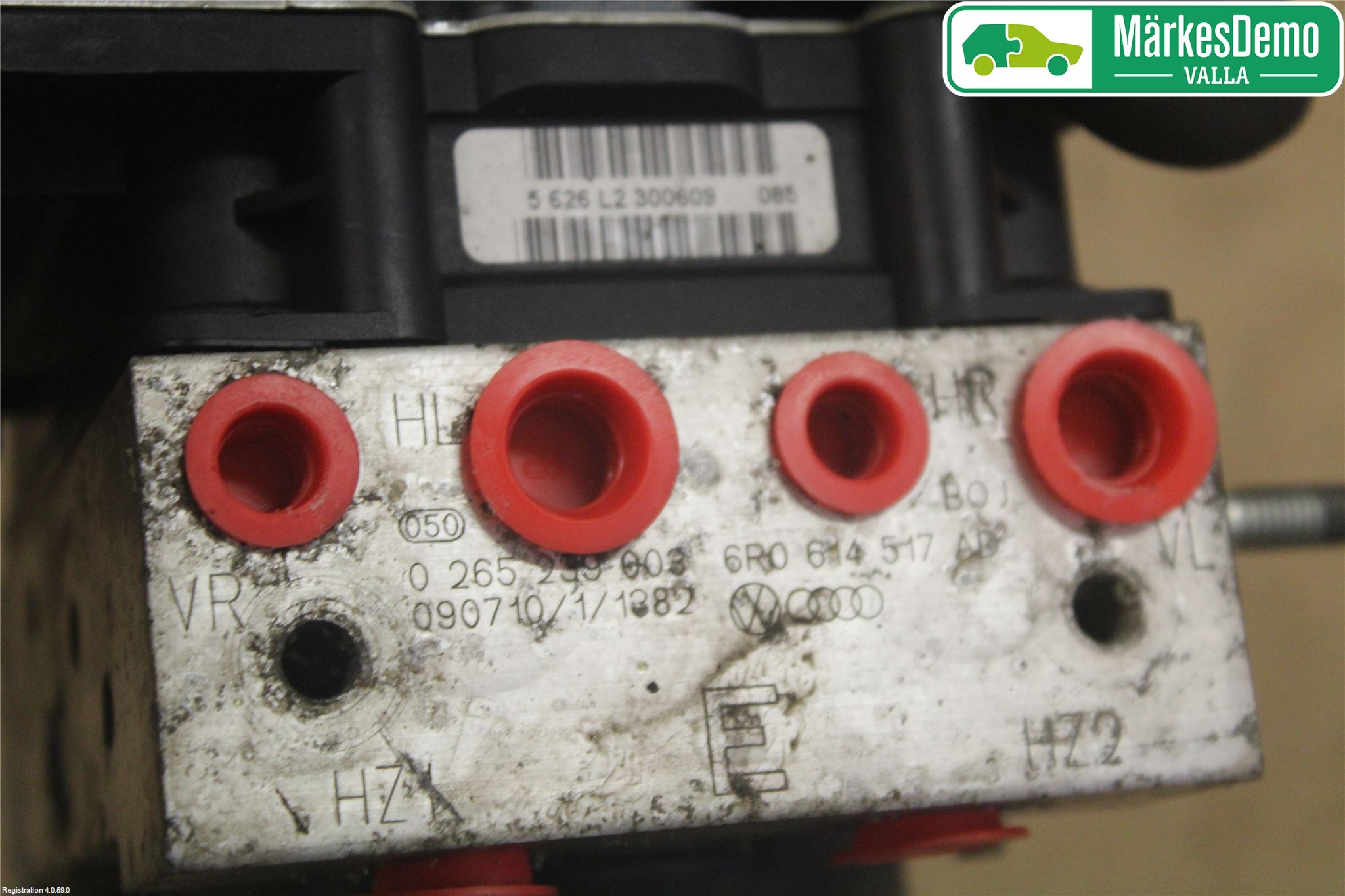 Volkswagen VW POLO 10-17 Abs Hydraulaggregat